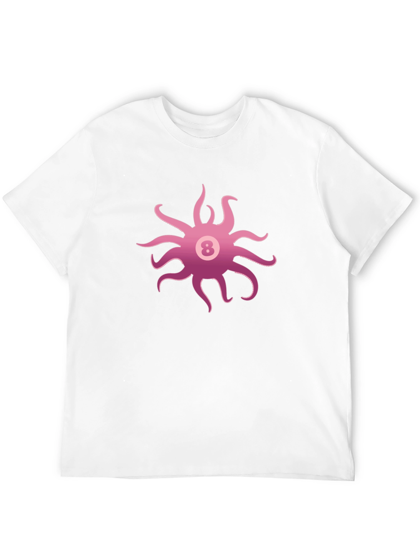 Octopus Eight Ball Graphic Tee