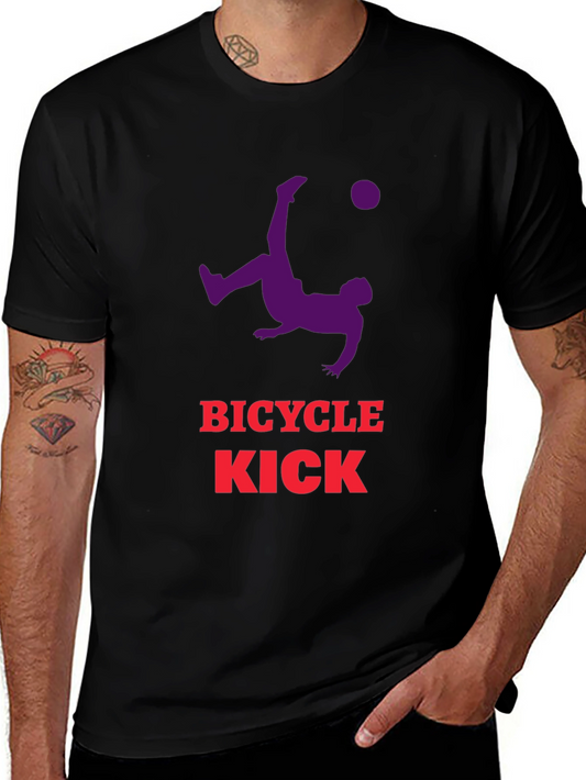 Bicycle Kick Graphic Tee - Soccer Fan T-Shirt