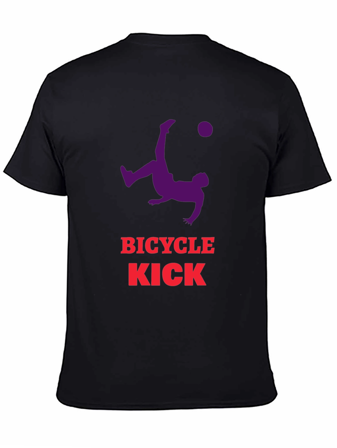 Bicycle Kick Graphic Tee - Soccer Fan T-Shirt