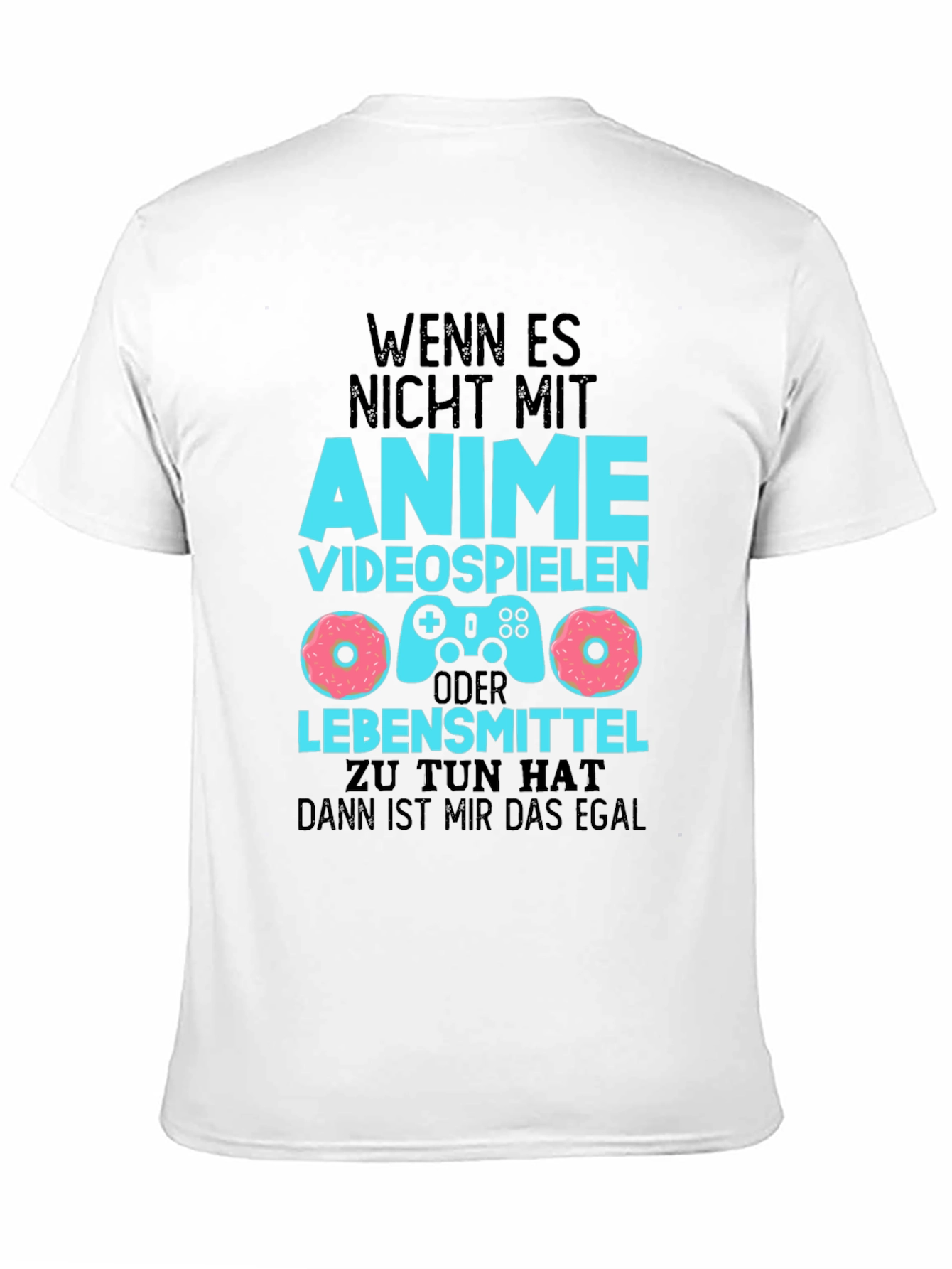 Anime Video Games and Food T-Shirt
