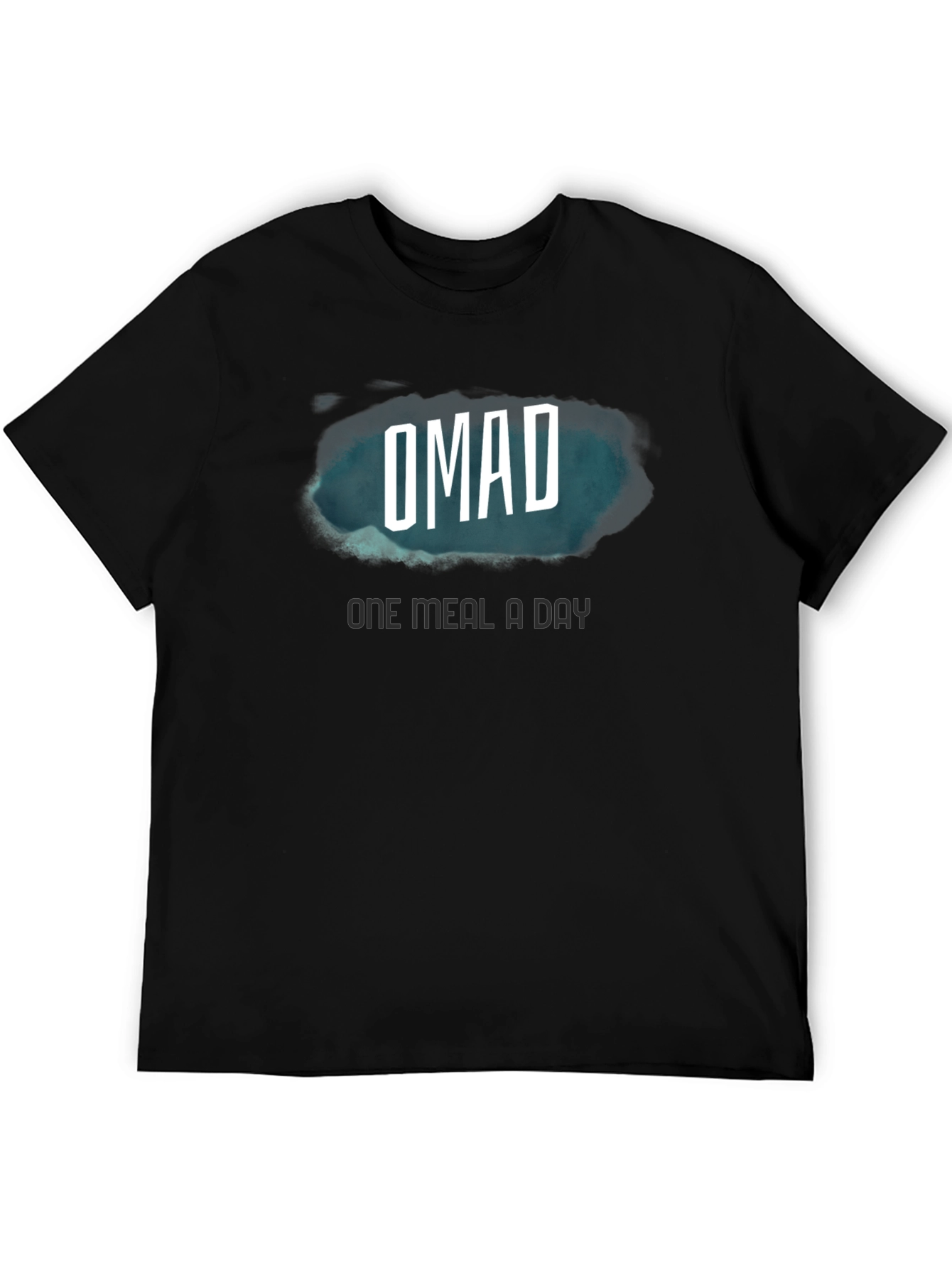 OMAD One Meal A Day Black T-Shirt