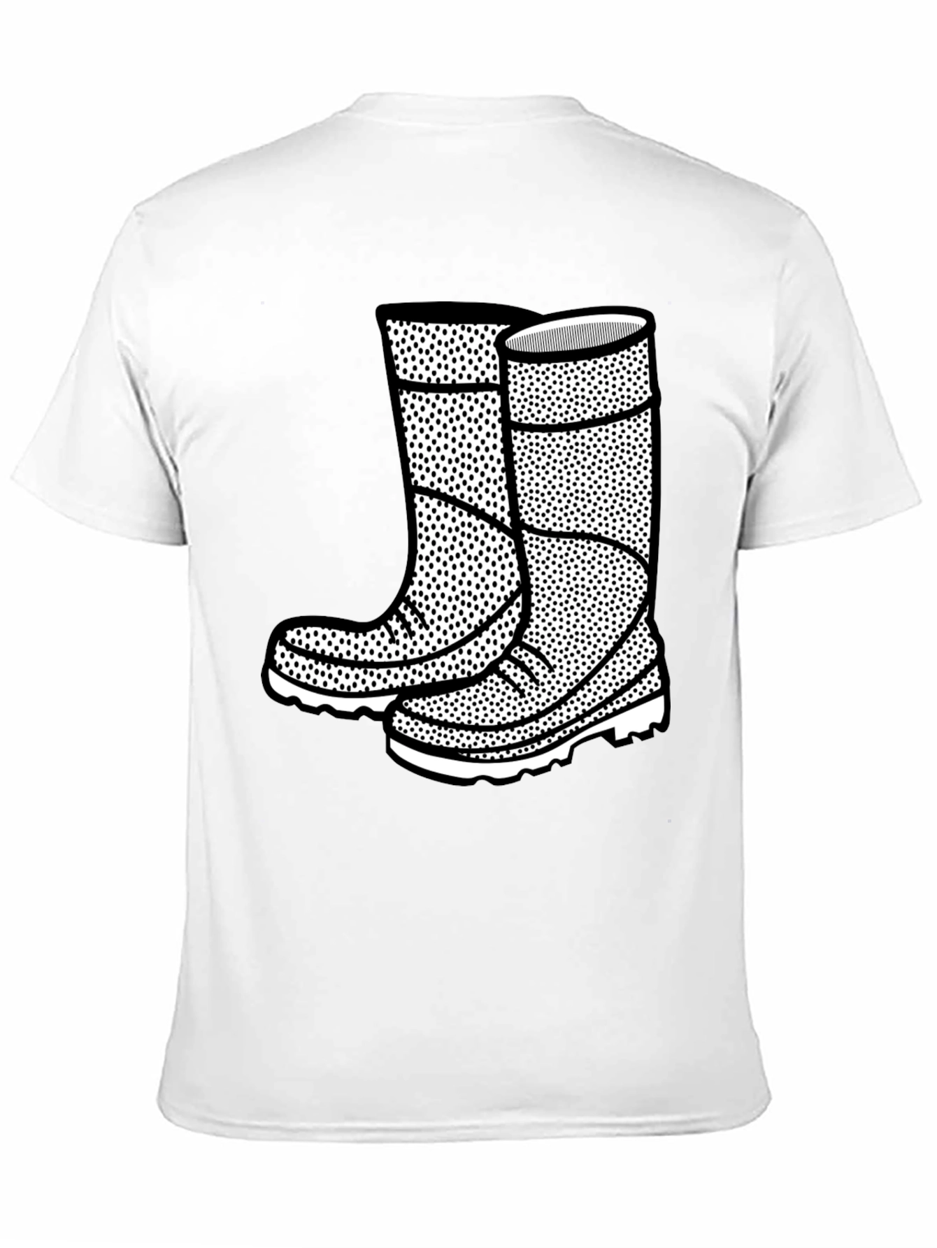 Graphic Tee: Rain Boots Design