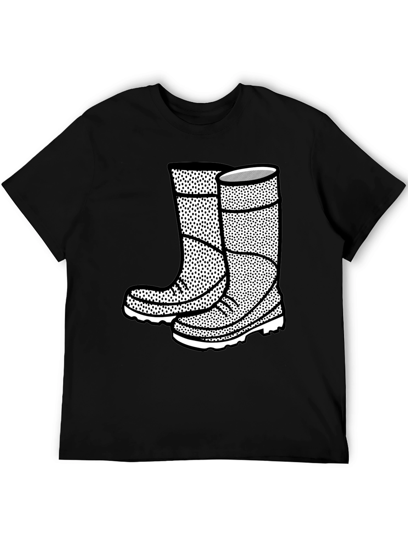 Graphic Tee: Rain Boots Design