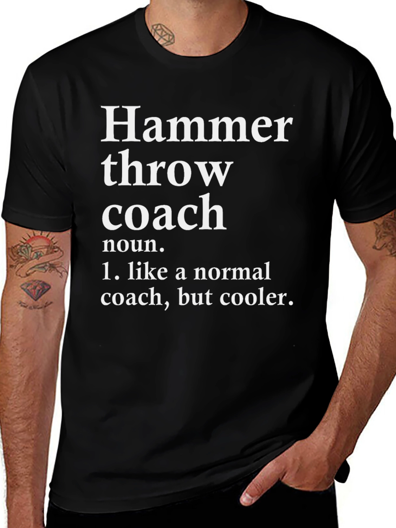 Hammer Throw Coach Definition T-Shirt