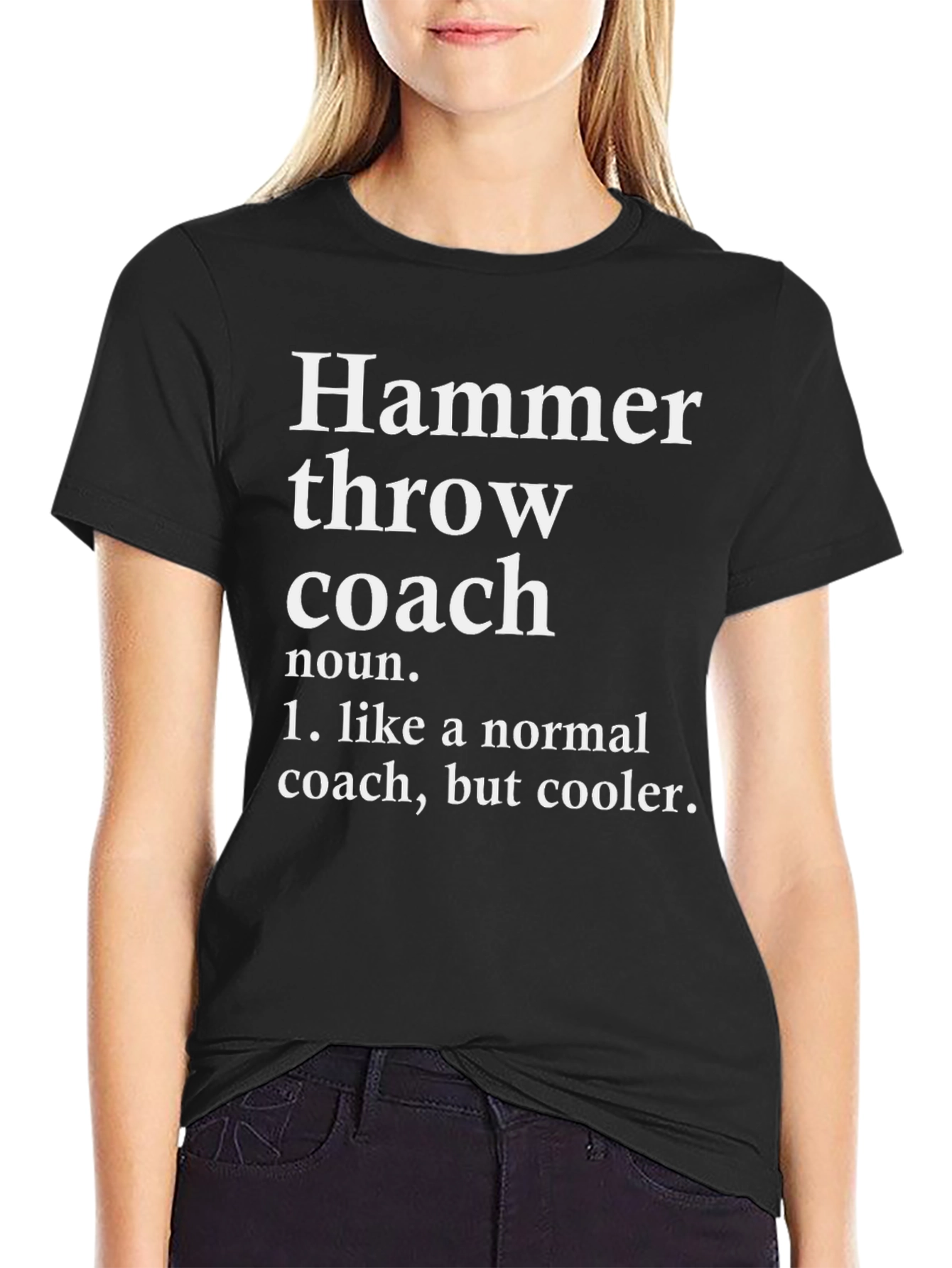Hammer Throw Coach Definition T-Shirt