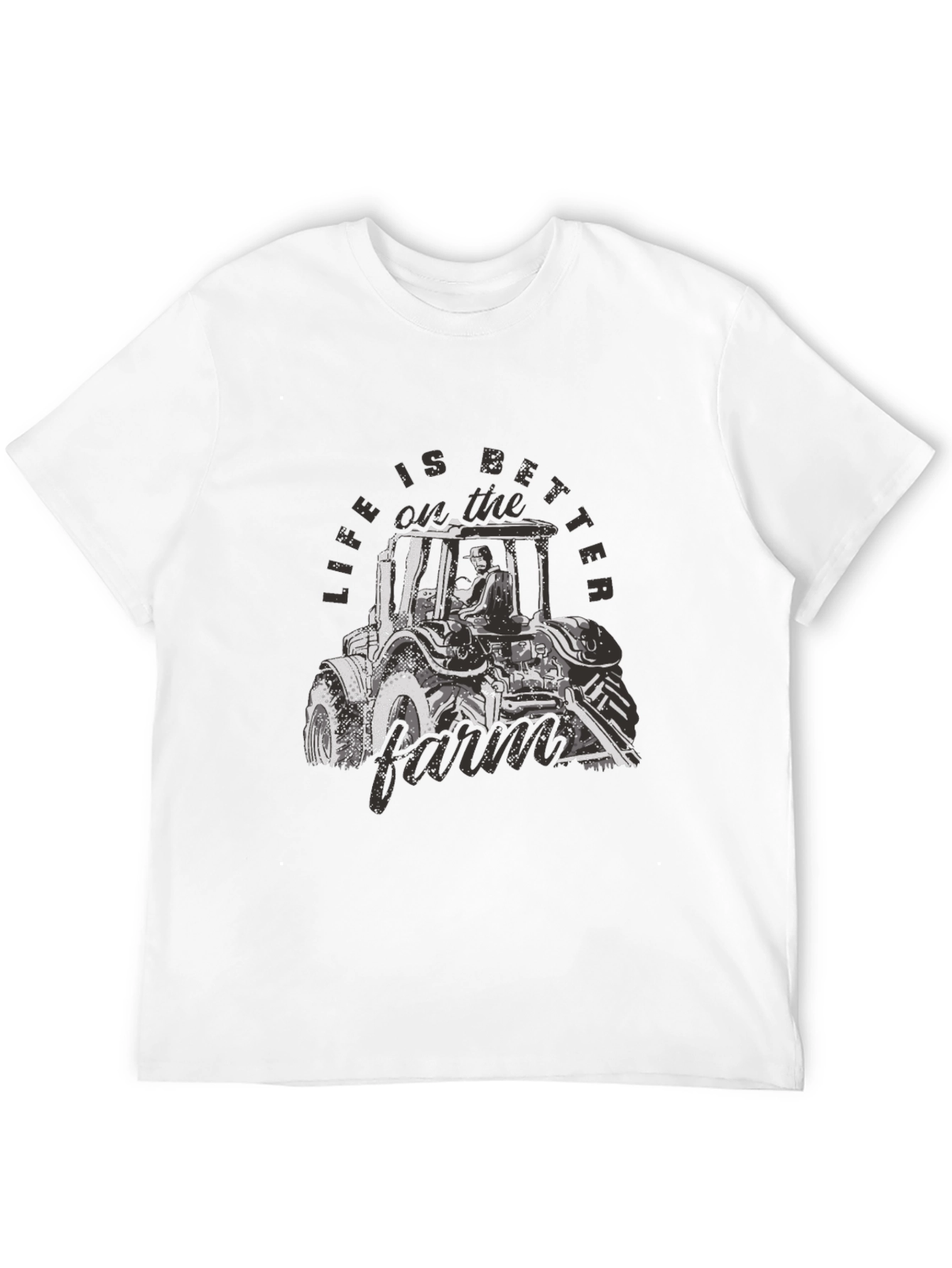 Life is Better on the Farm Black T-Shirt