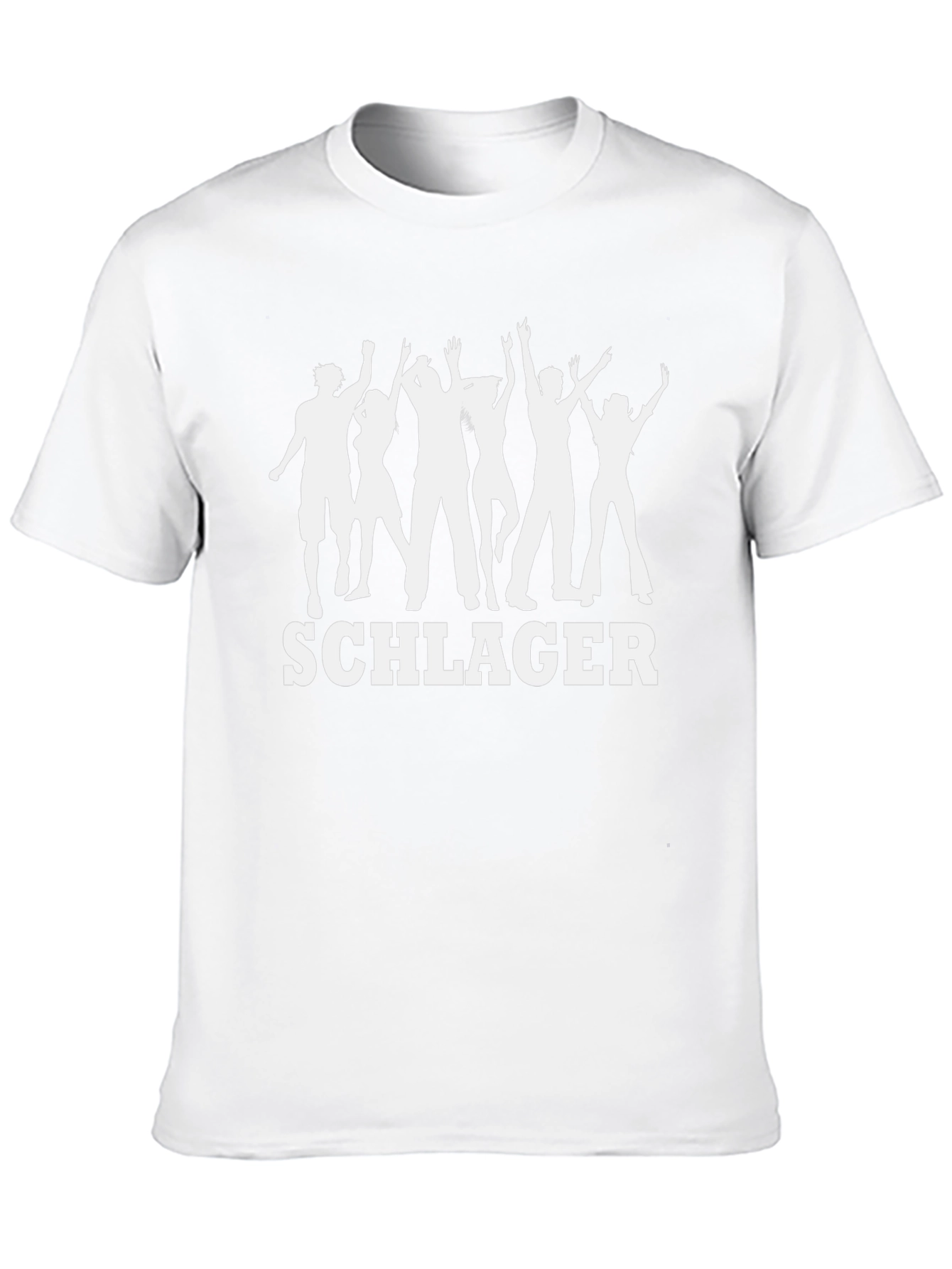 Schlager Party Black T-Shirt