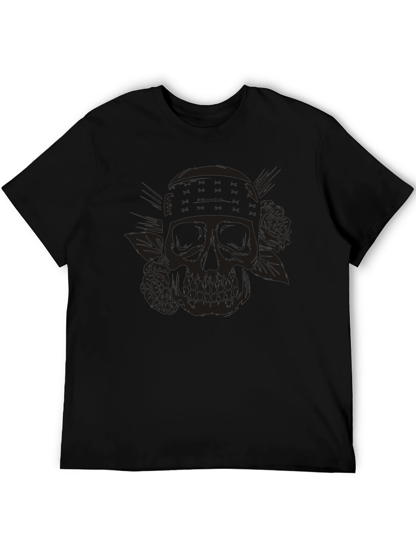 Skull & Roses Graphic Tee