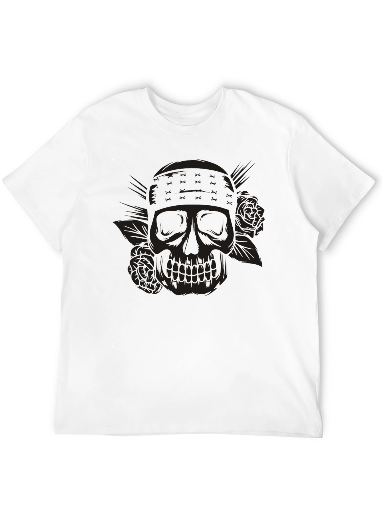 Skull & Roses Graphic Tee
