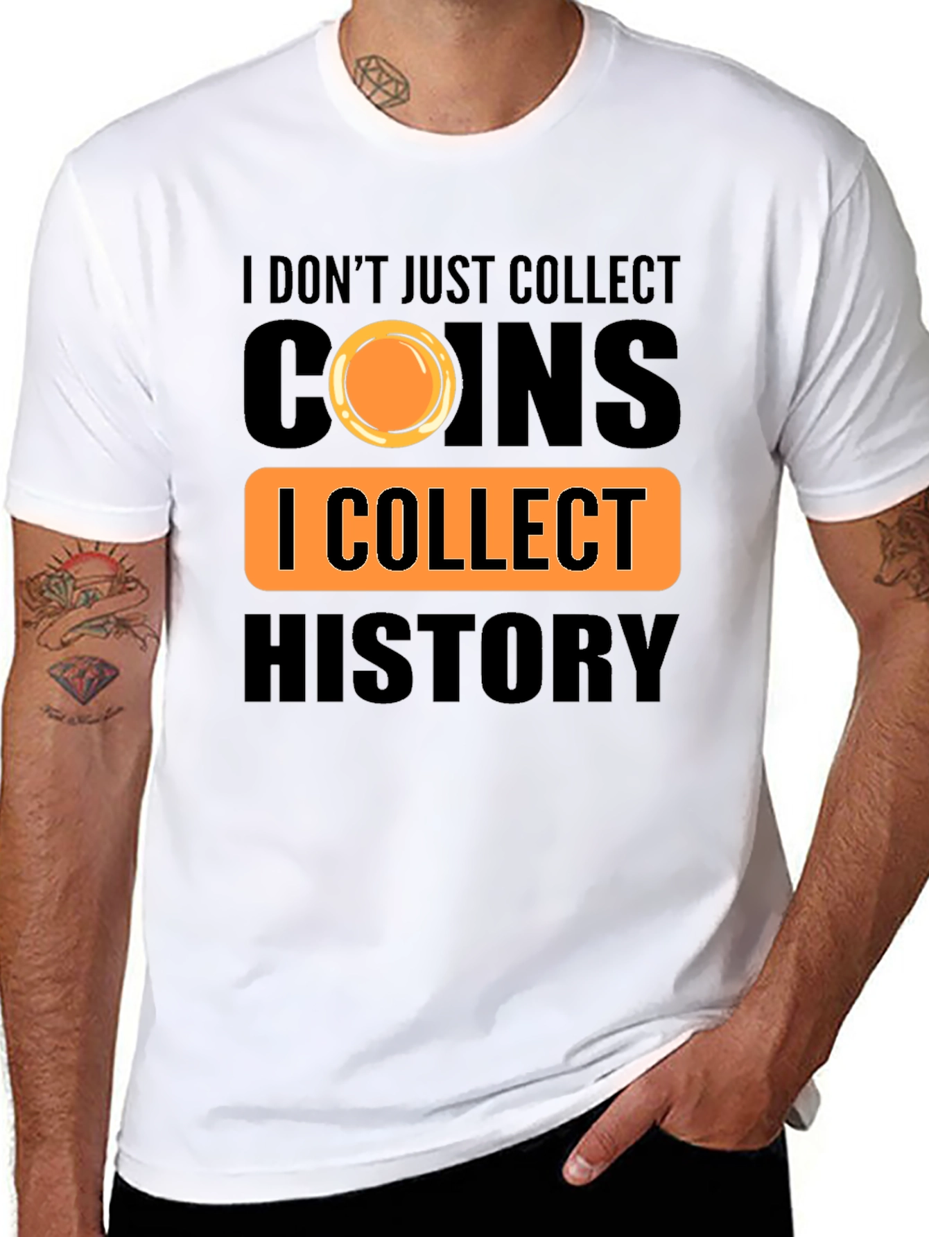 Coin Collector T-Shirt - History Buff Tee