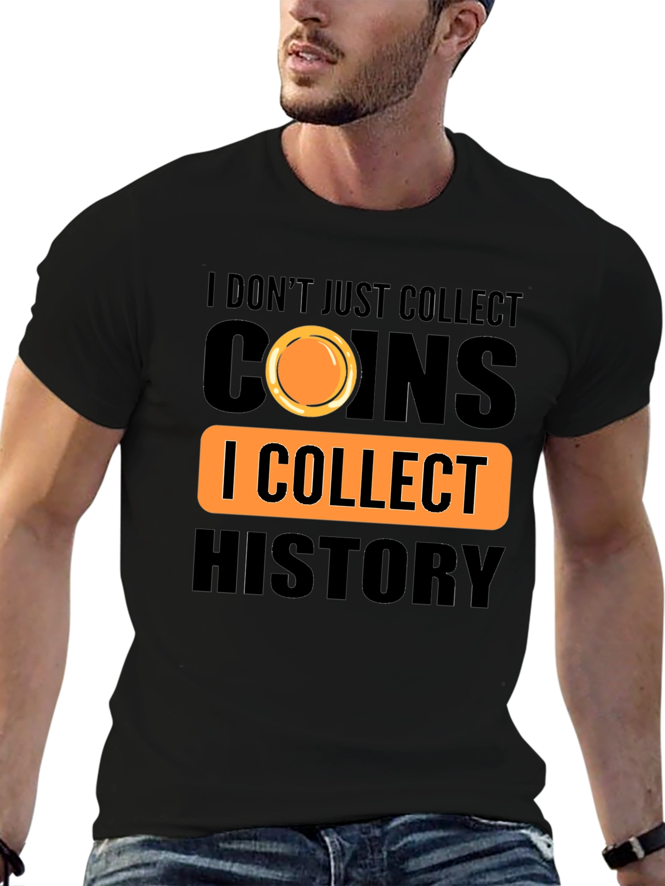 Coin Collector T-Shirt - History Buff Tee
