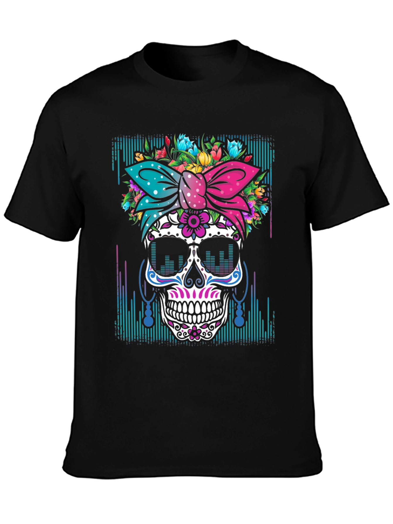 Sugar Skull Graphic T-Shirt