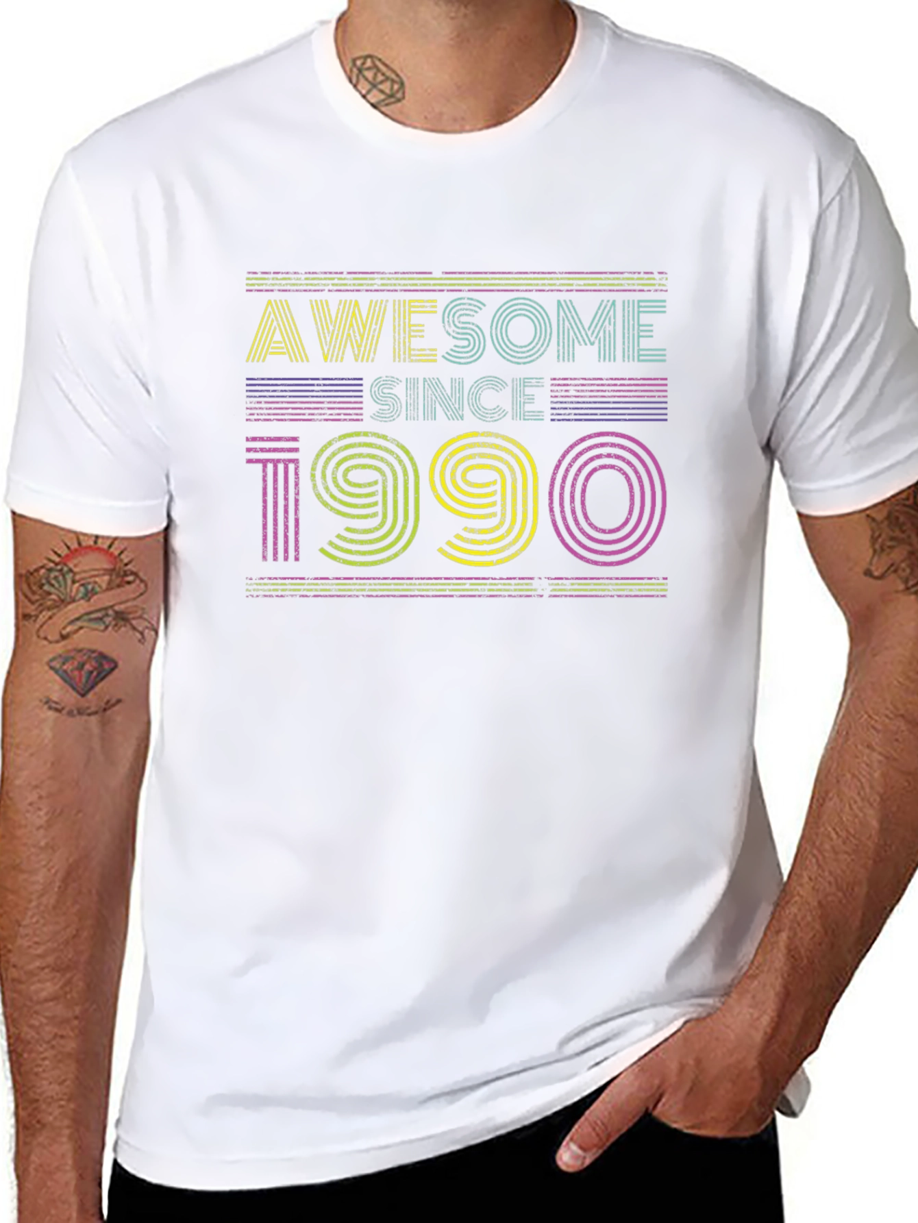 Awesome Since 1990 T-Shirt - Retro Style