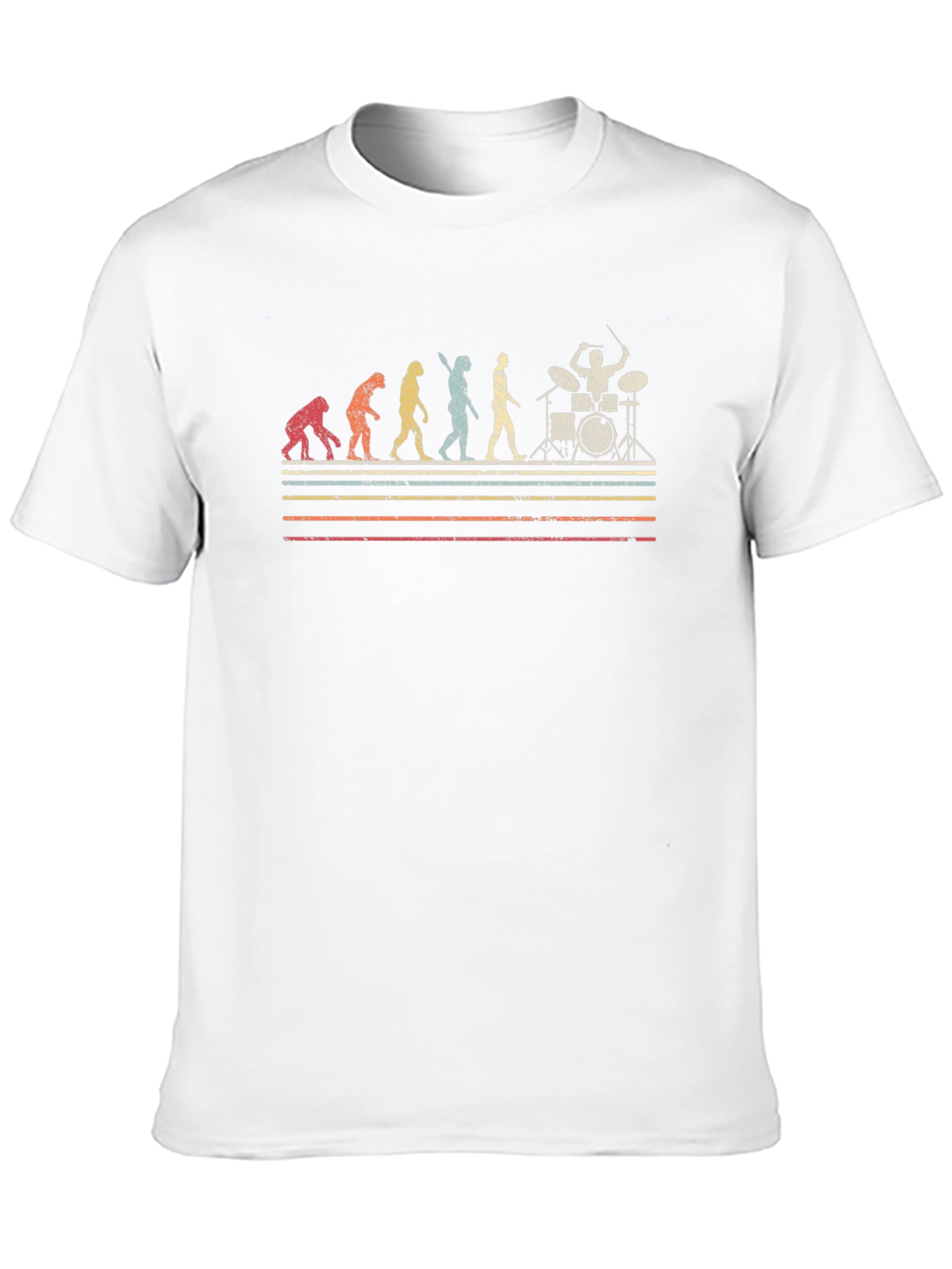 Evolution of Drummer T-Shirt