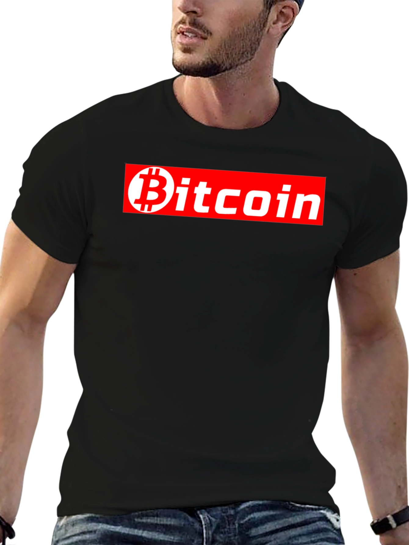 Bitcoin T-Shirt - Black BTC Crypto Tee