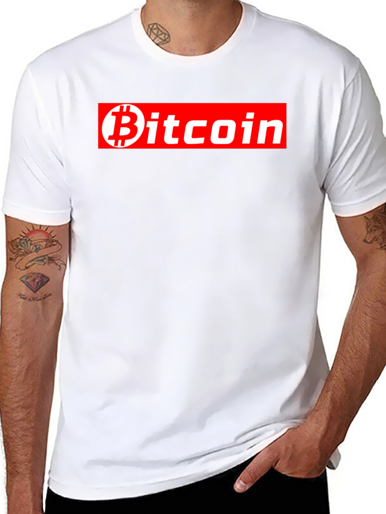Bitcoin T-Shirt - Black BTC Crypto Tee
