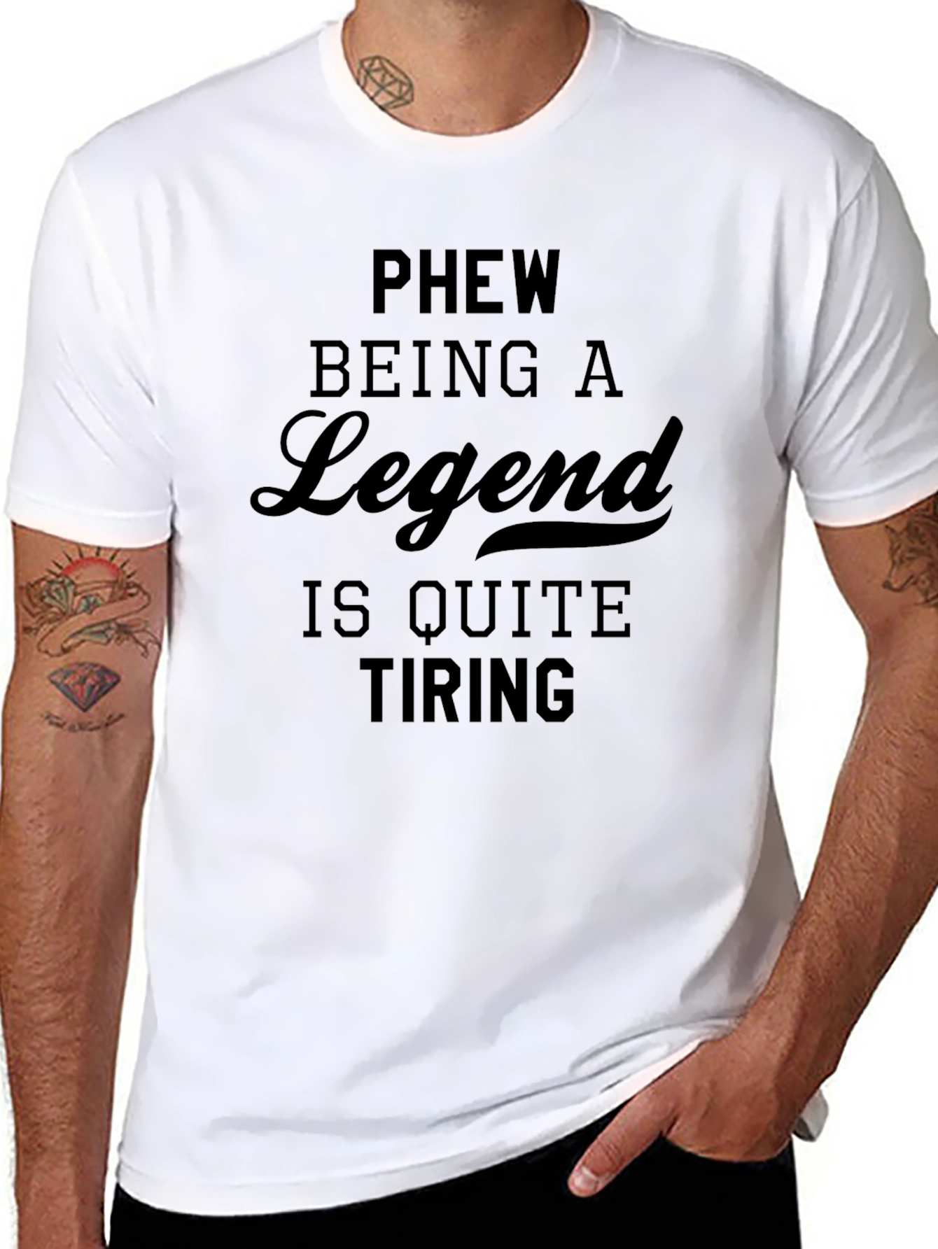 Phew Legend Black T-Shirt
