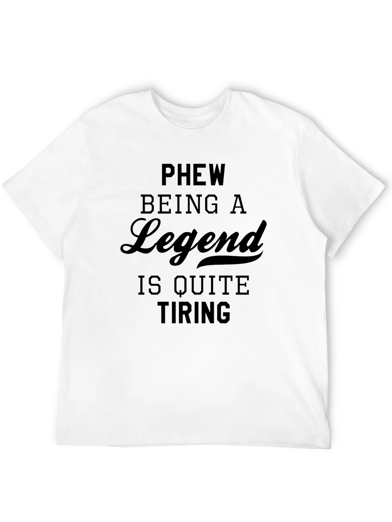 Phew Legend Black T-Shirt