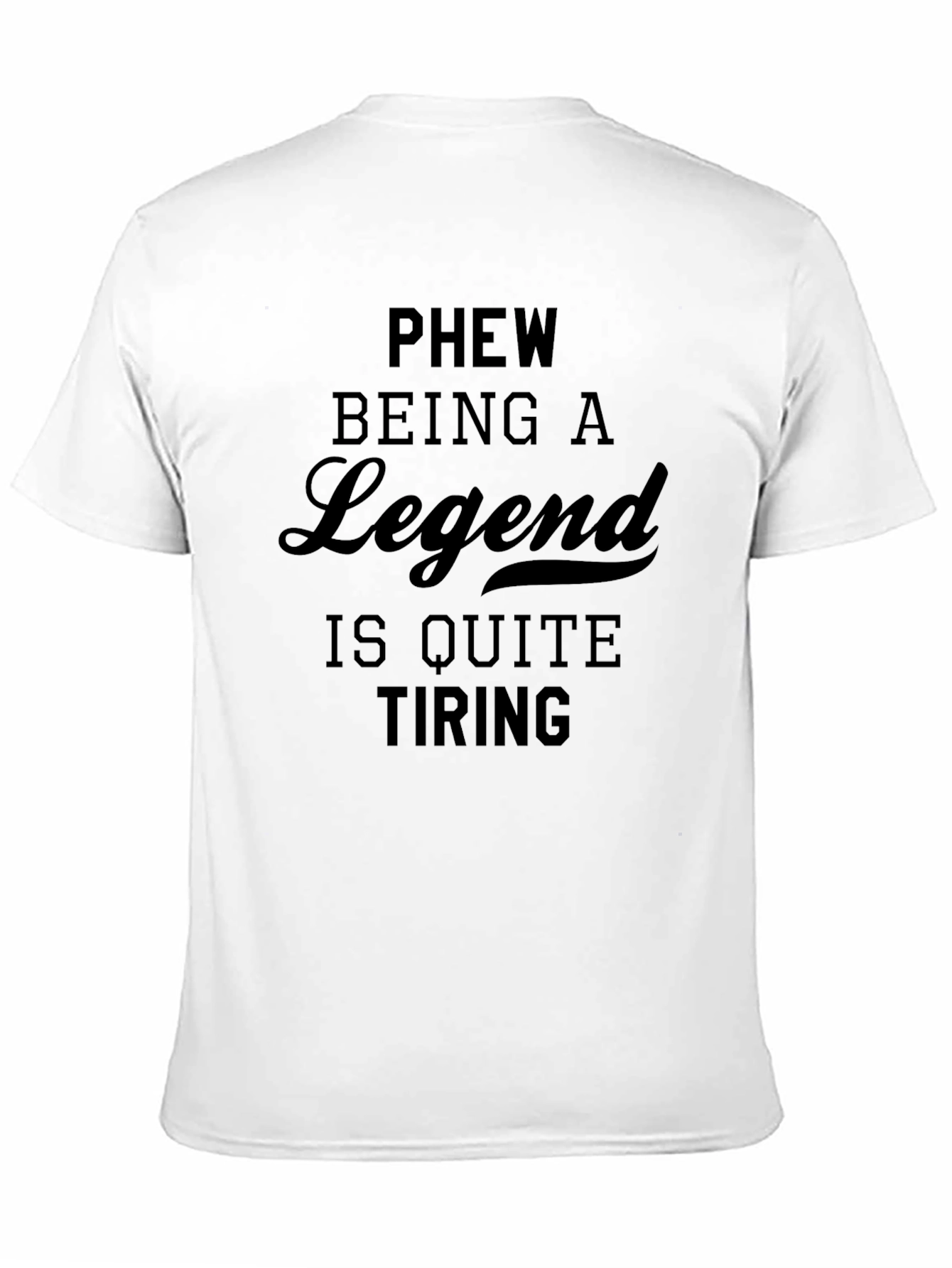 Phew Legend Black T-Shirt