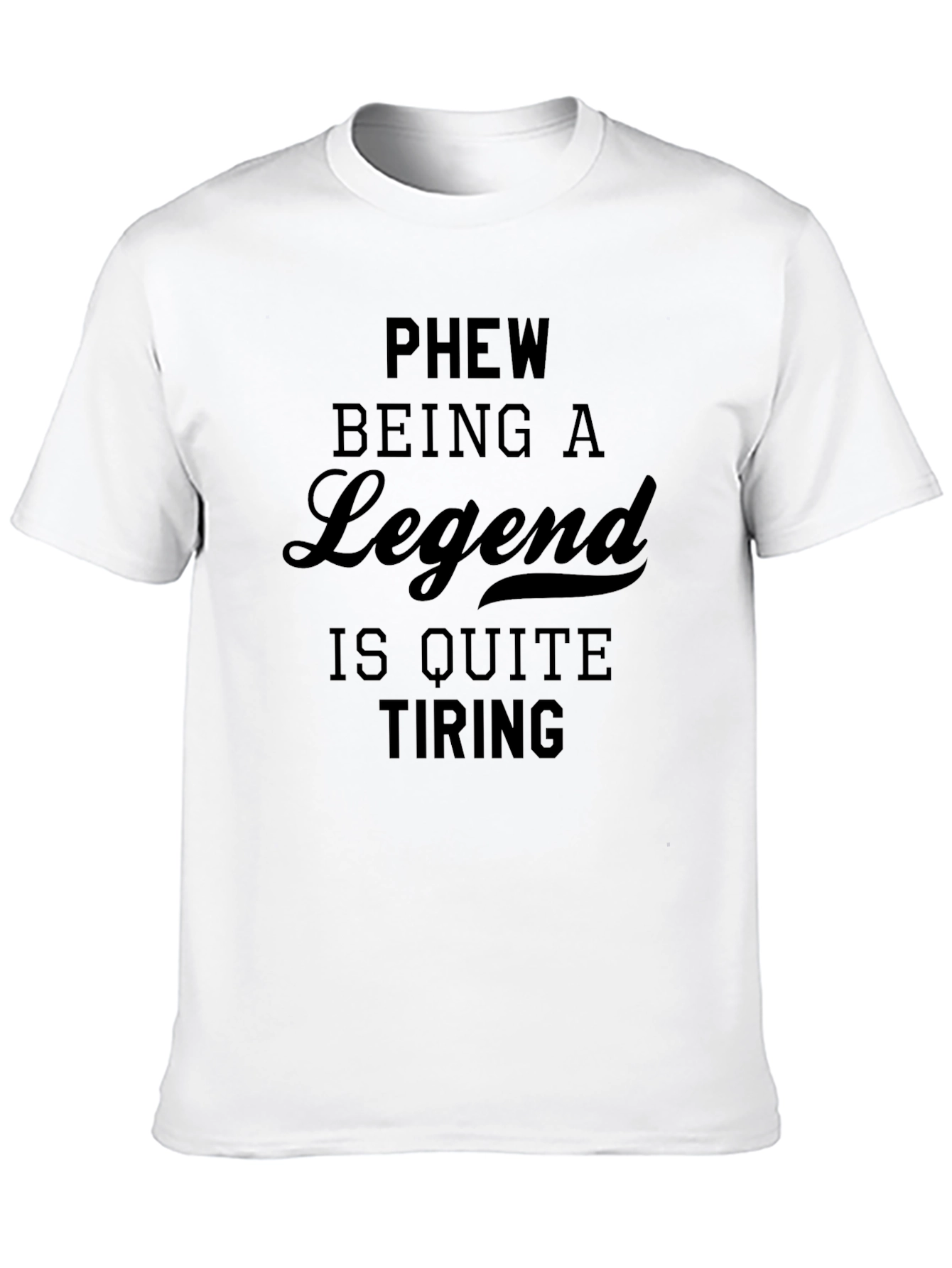 Phew Legend Black T-Shirt