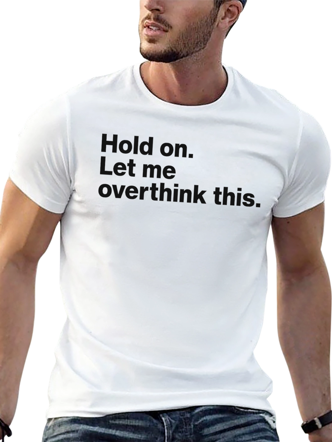 Overthinker T-Shirt - Black Humor Tee
