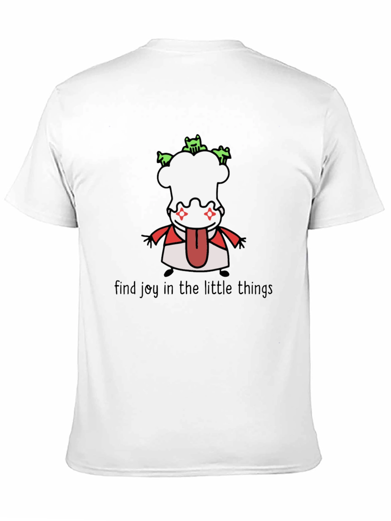 Whimsical Graphic Tee: Find Joy in the Little Things