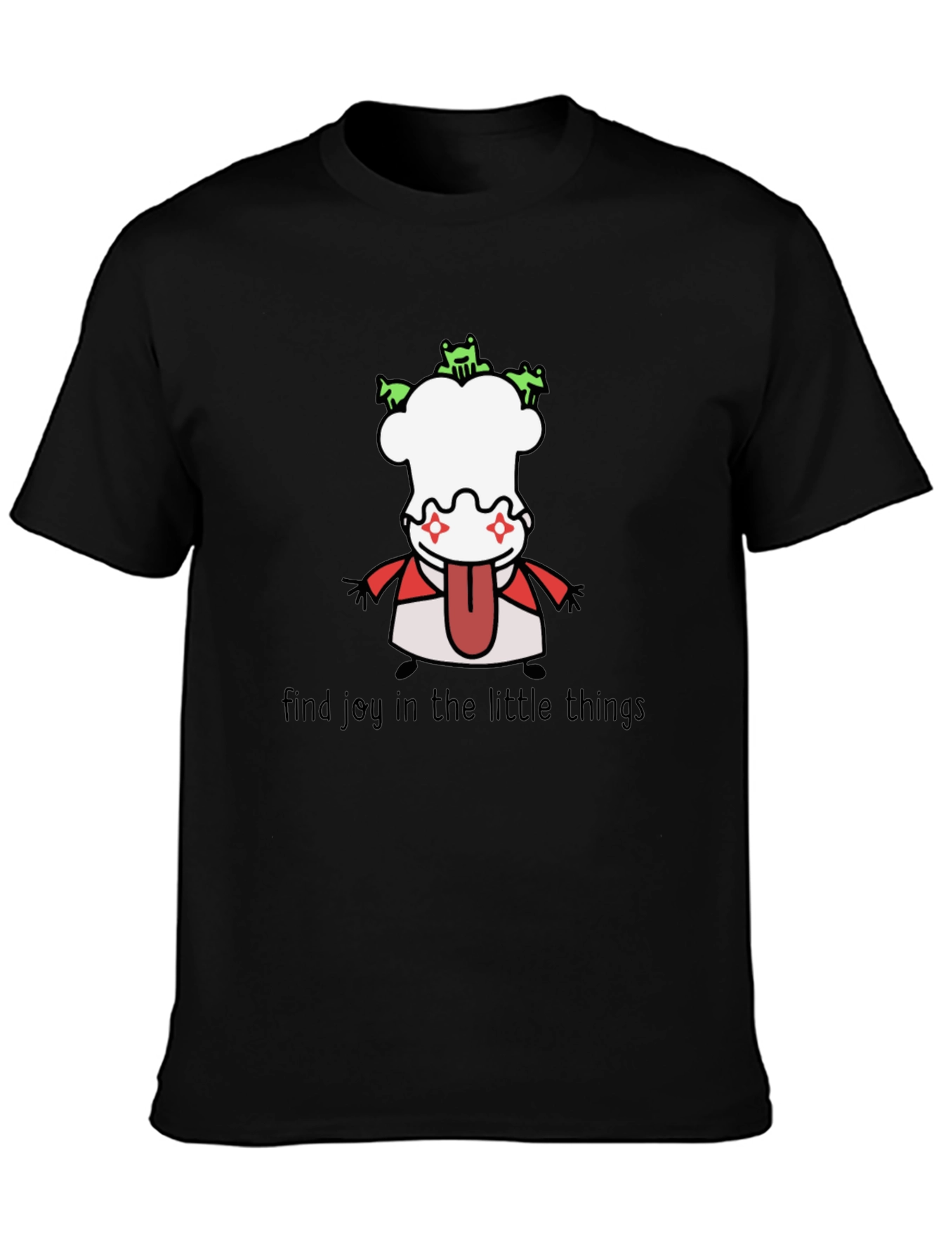 Whimsical Graphic Tee: Find Joy in the Little Things