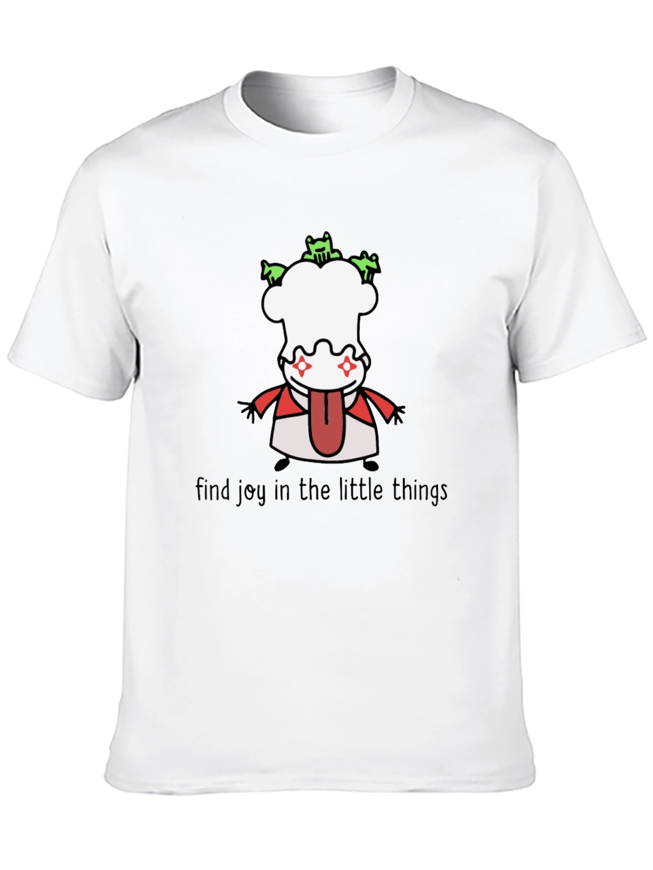 Whimsical Graphic Tee: Find Joy in the Little Things