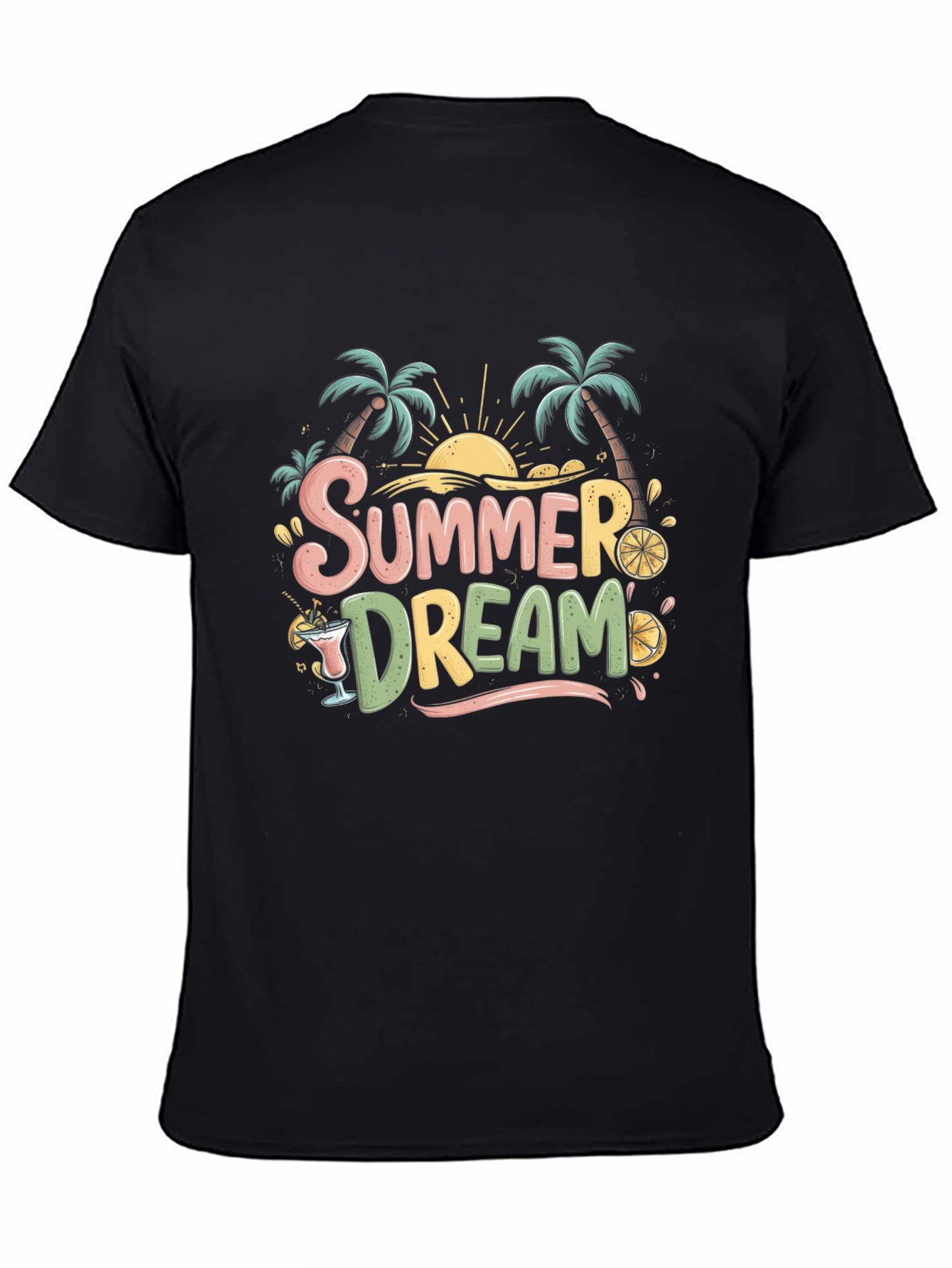Summer Dream T-Shirt - Tropical Palm Tee