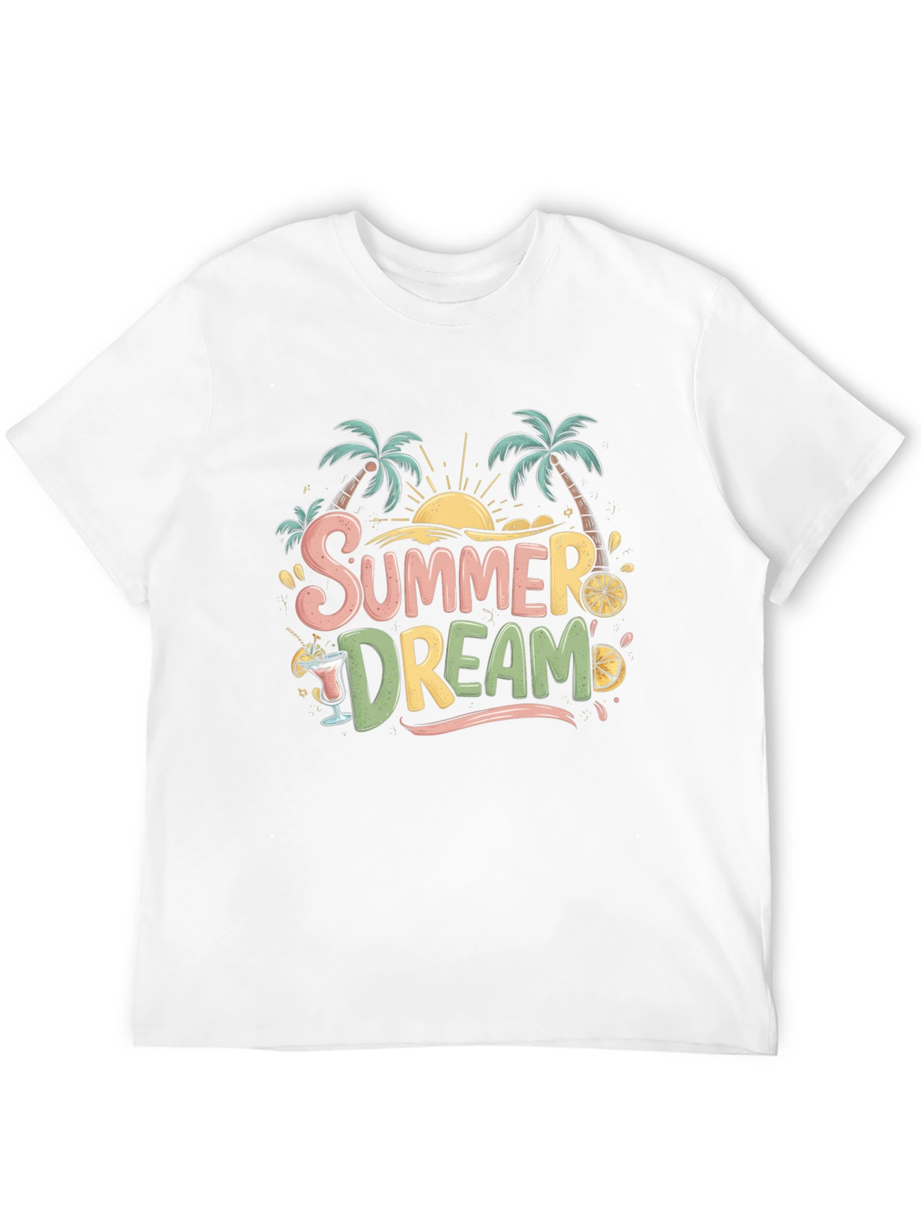 Summer Dream T-Shirt - Tropical Palm Tee