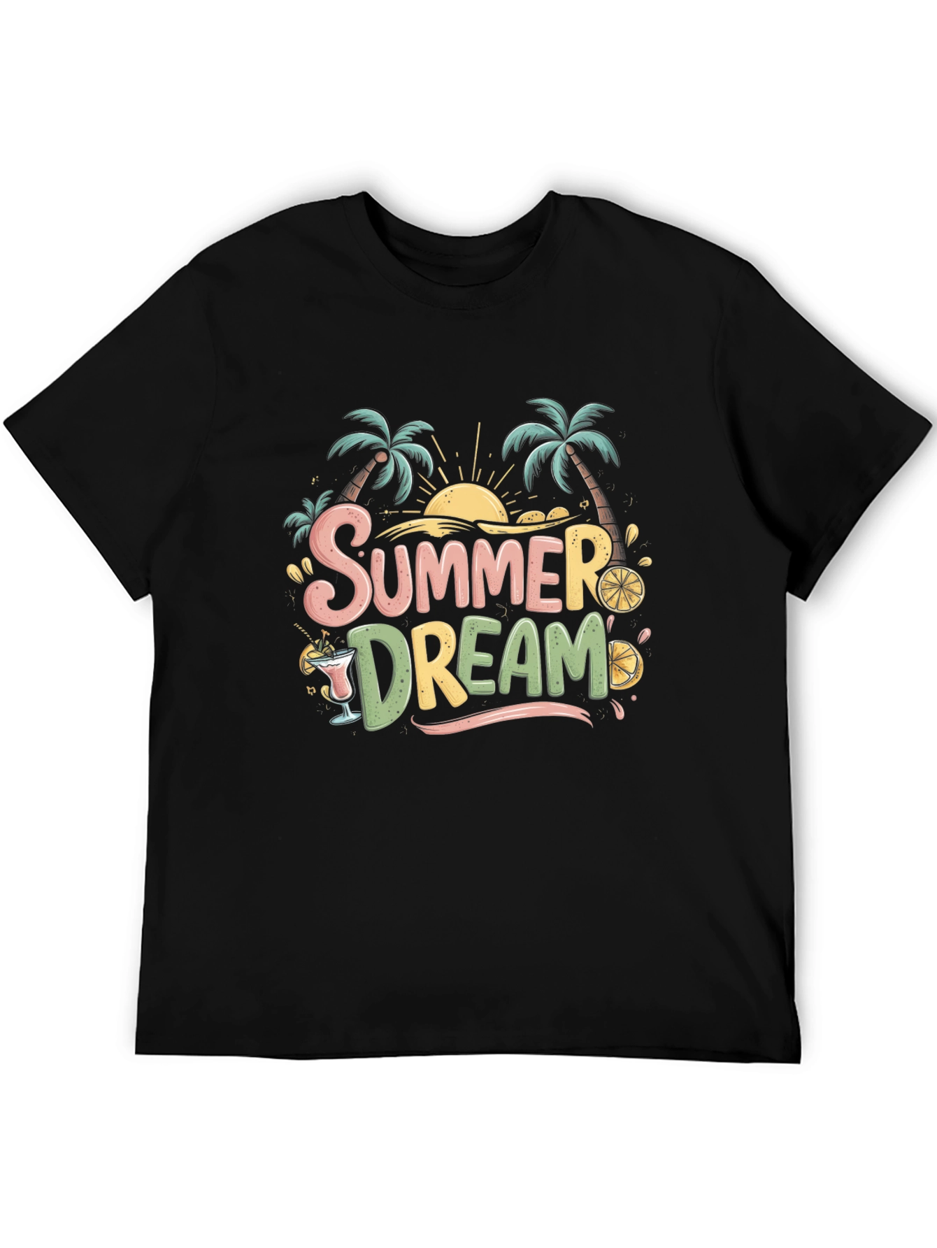Summer Dream T-Shirt - Tropical Palm Tee