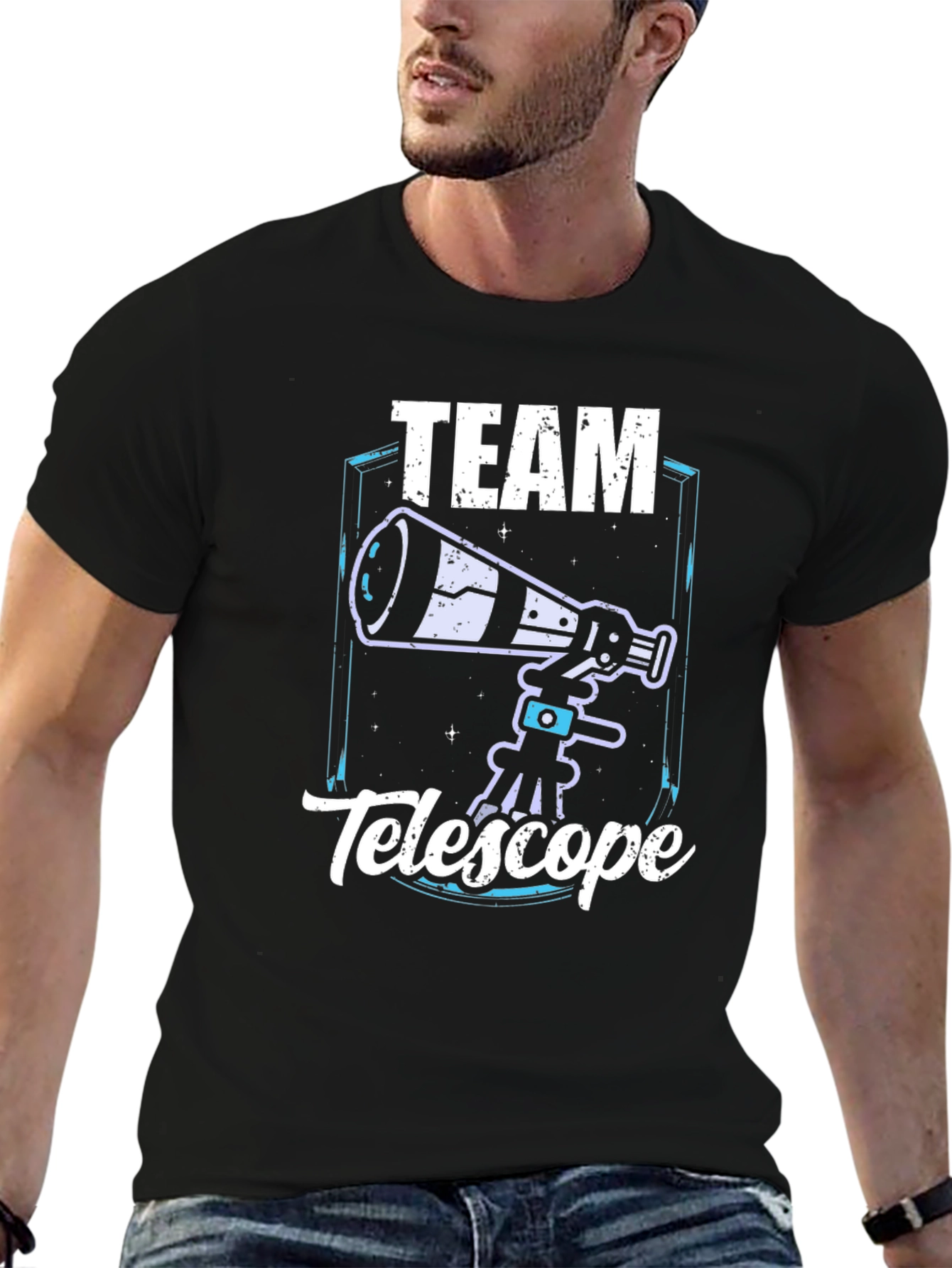 Team Telescope Graphic T-Shirt - Space & Science Tee