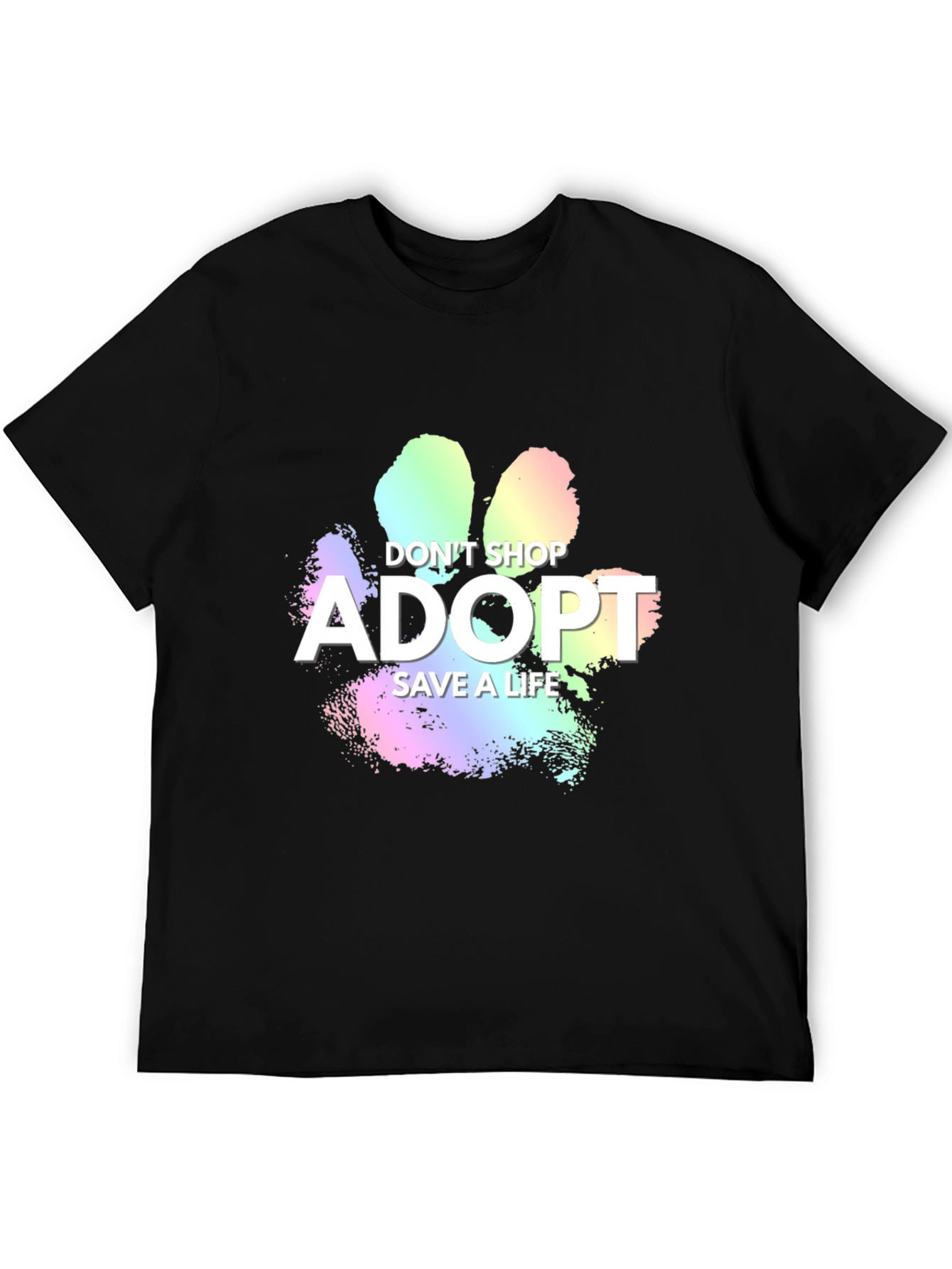 Adopt Dont Shop Graphic Tee