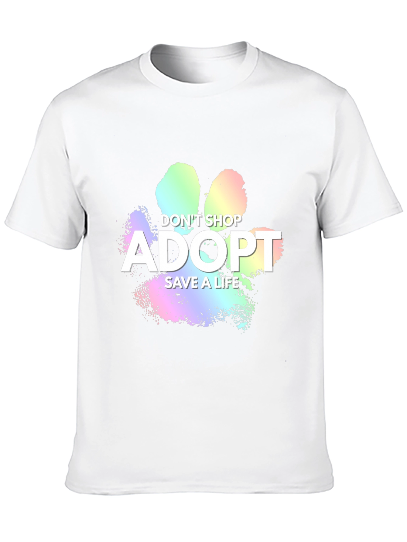 Adopt Dont Shop Graphic Tee