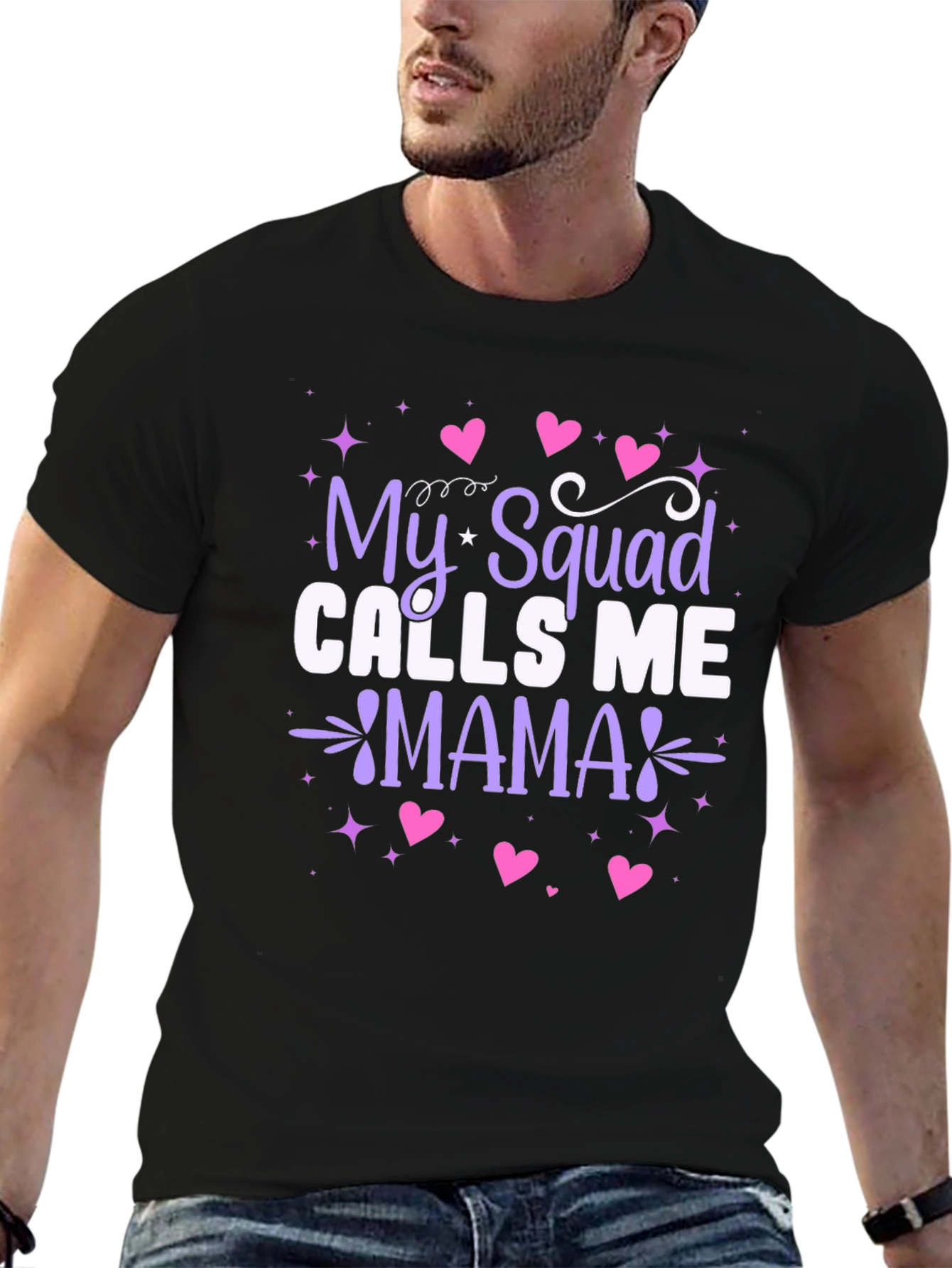 My Squad Calls Me Mama Graphic Tee