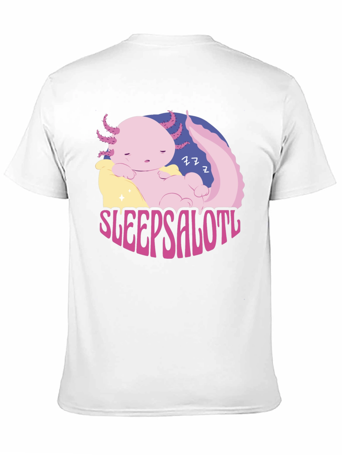 Sleepsalotl Axolotl T-Shirt - Cute & Comfy