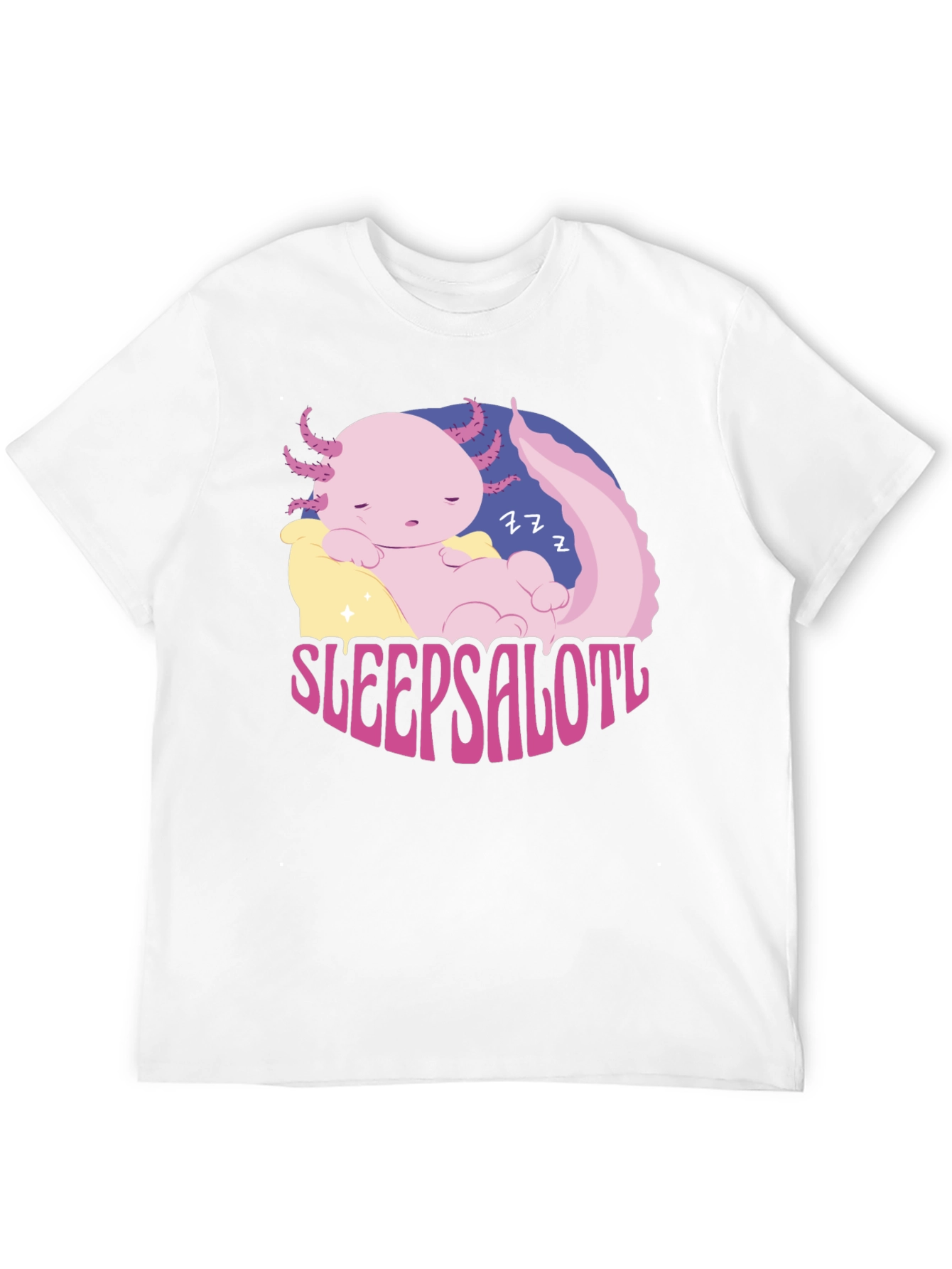 Sleepsalotl Axolotl T-Shirt - Cute & Comfy