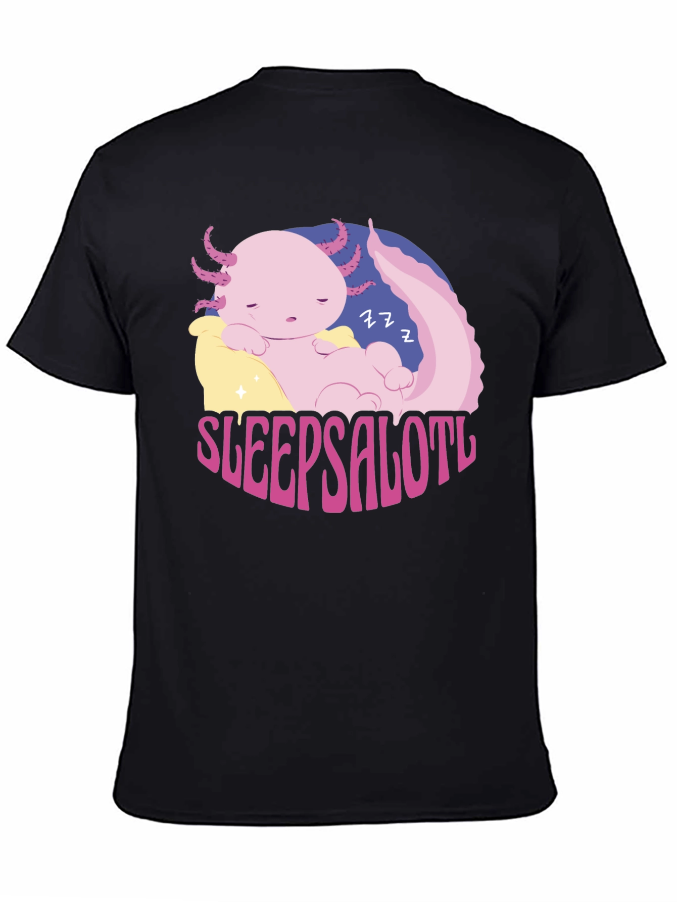 Sleepsalotl Axolotl T-Shirt - Cute & Comfy