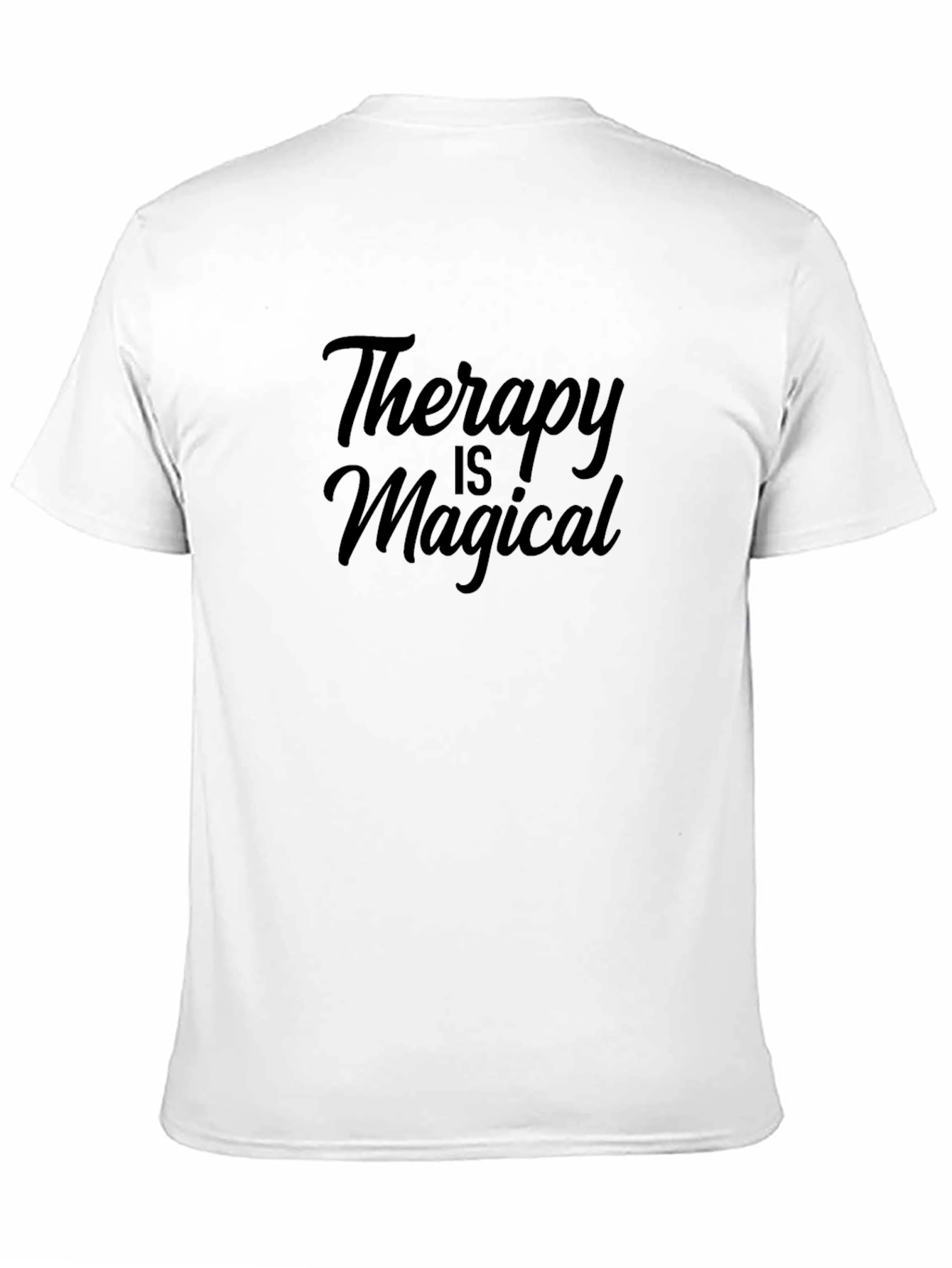 Therapy is Magical Black T-Shirt