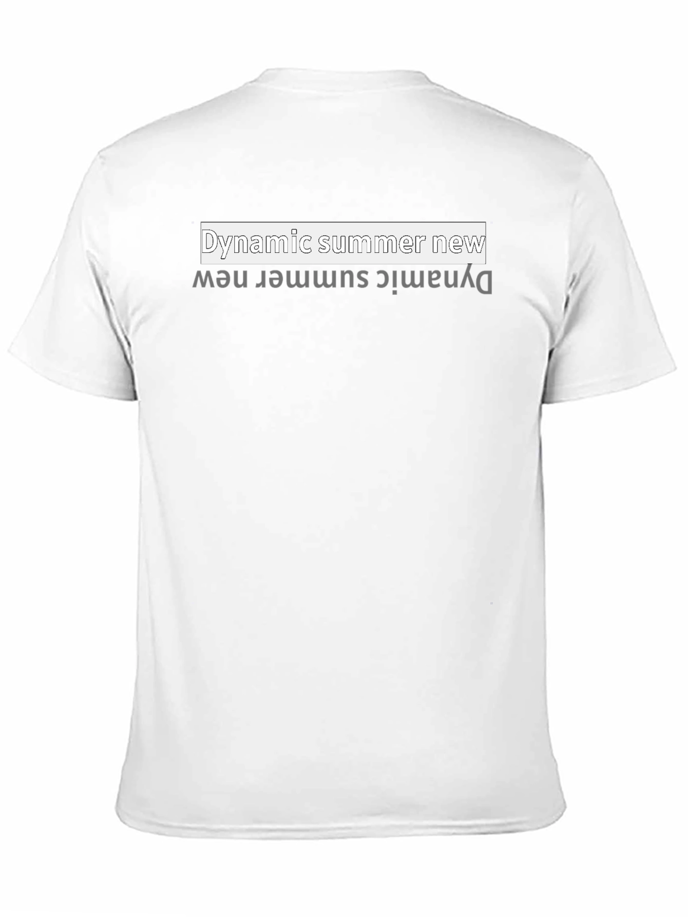 Dynamic Summer New Black T-Shirt