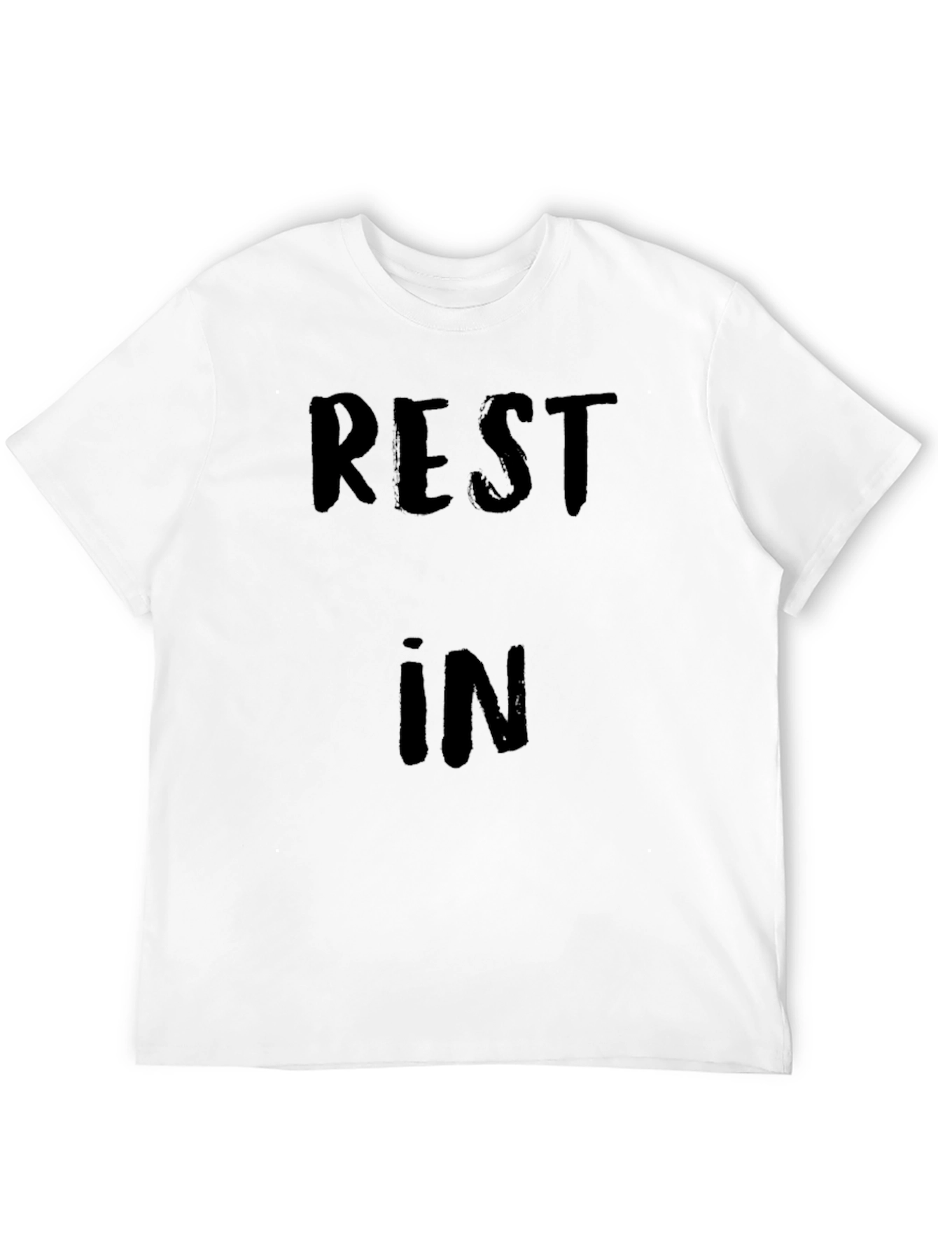 Rest In Peace T-Shirt - Black Graphic Tee