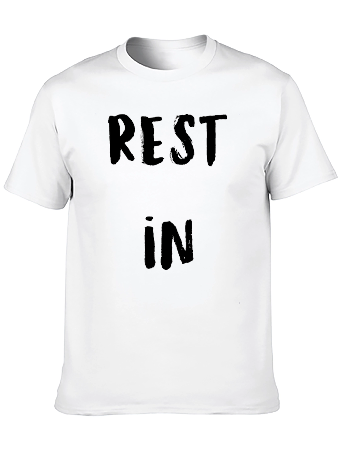Rest In Peace T-Shirt - Black Graphic Tee