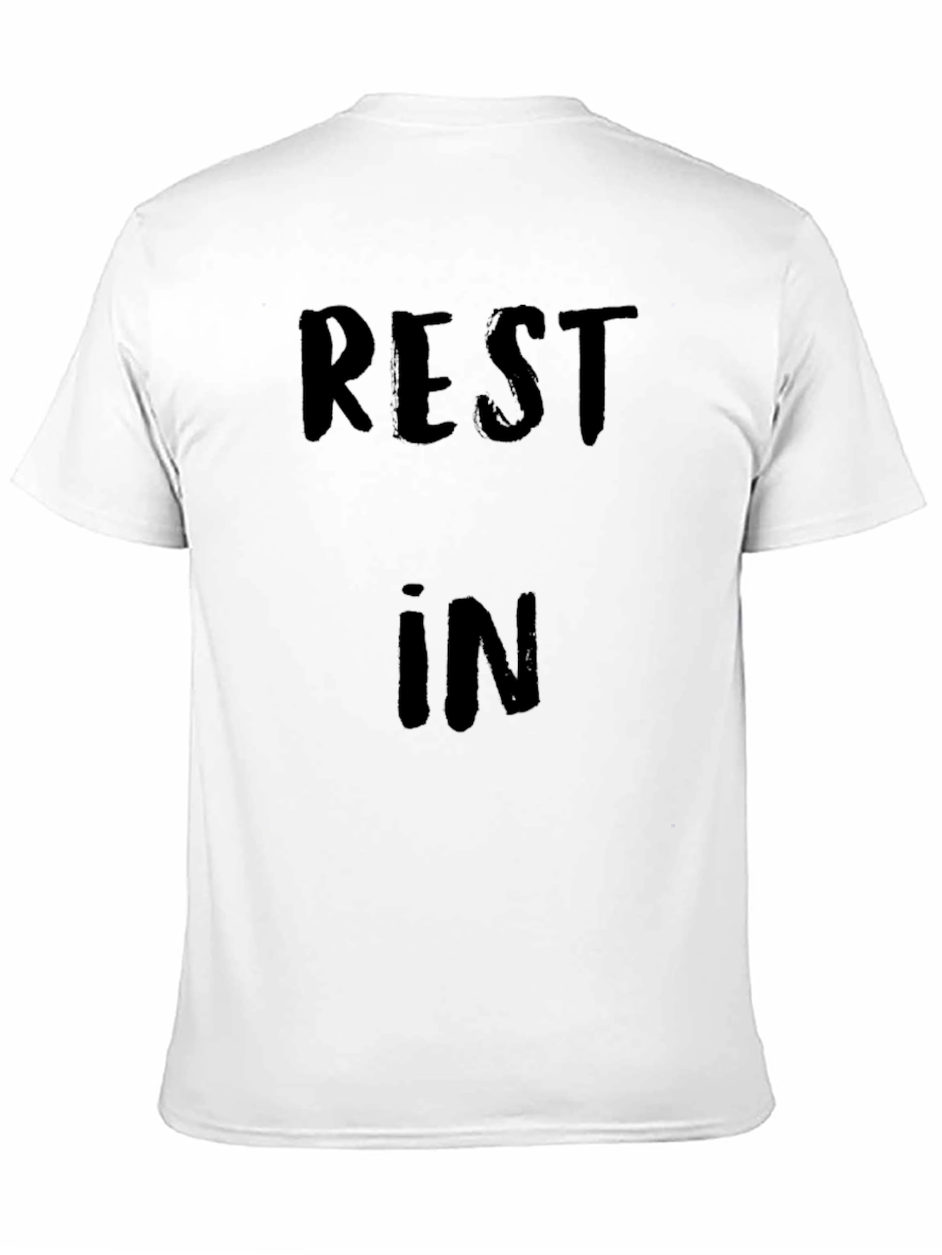 Rest In Peace T-Shirt - Black Graphic Tee
