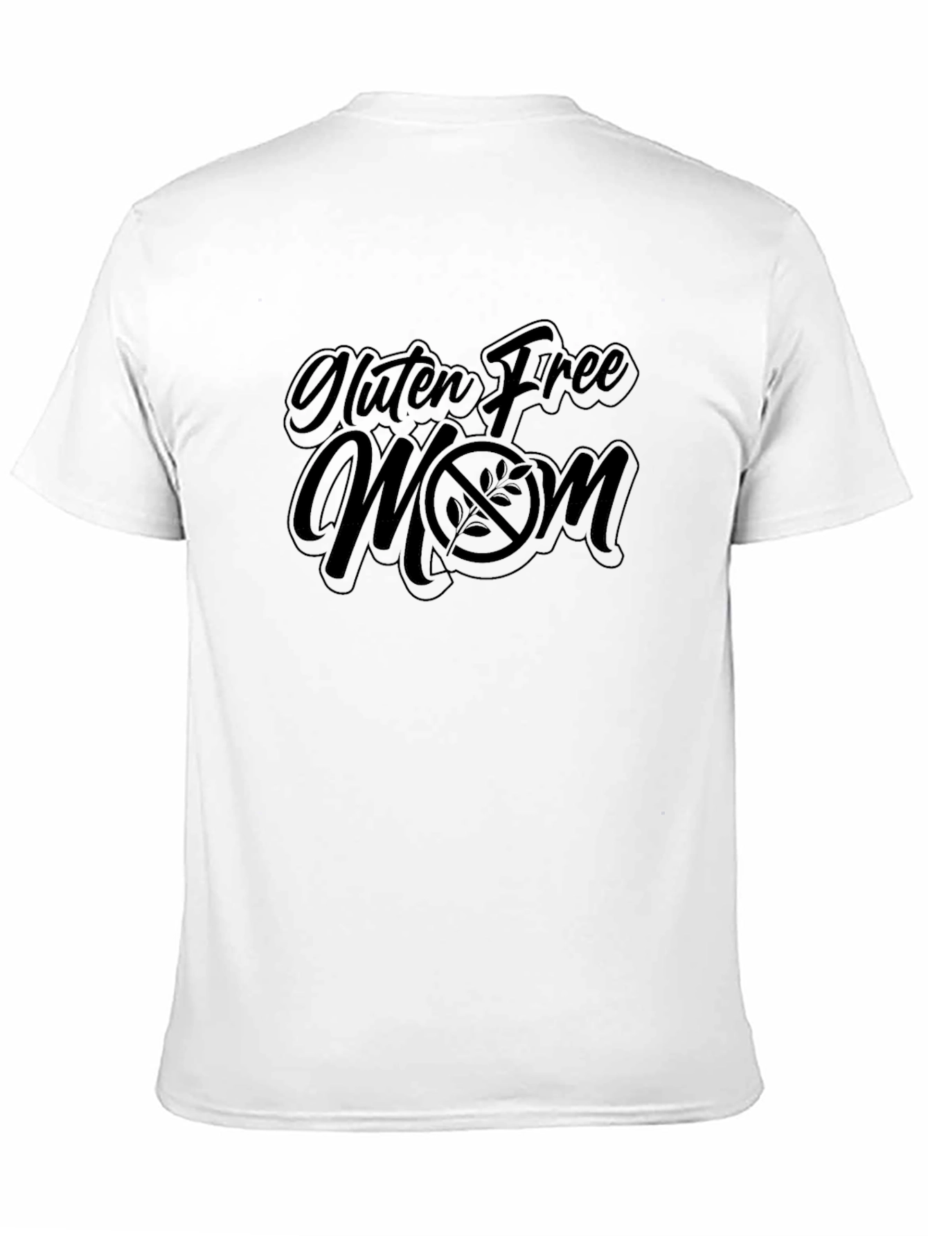 Gluten Free Mom Graphic T-Shirt - Black