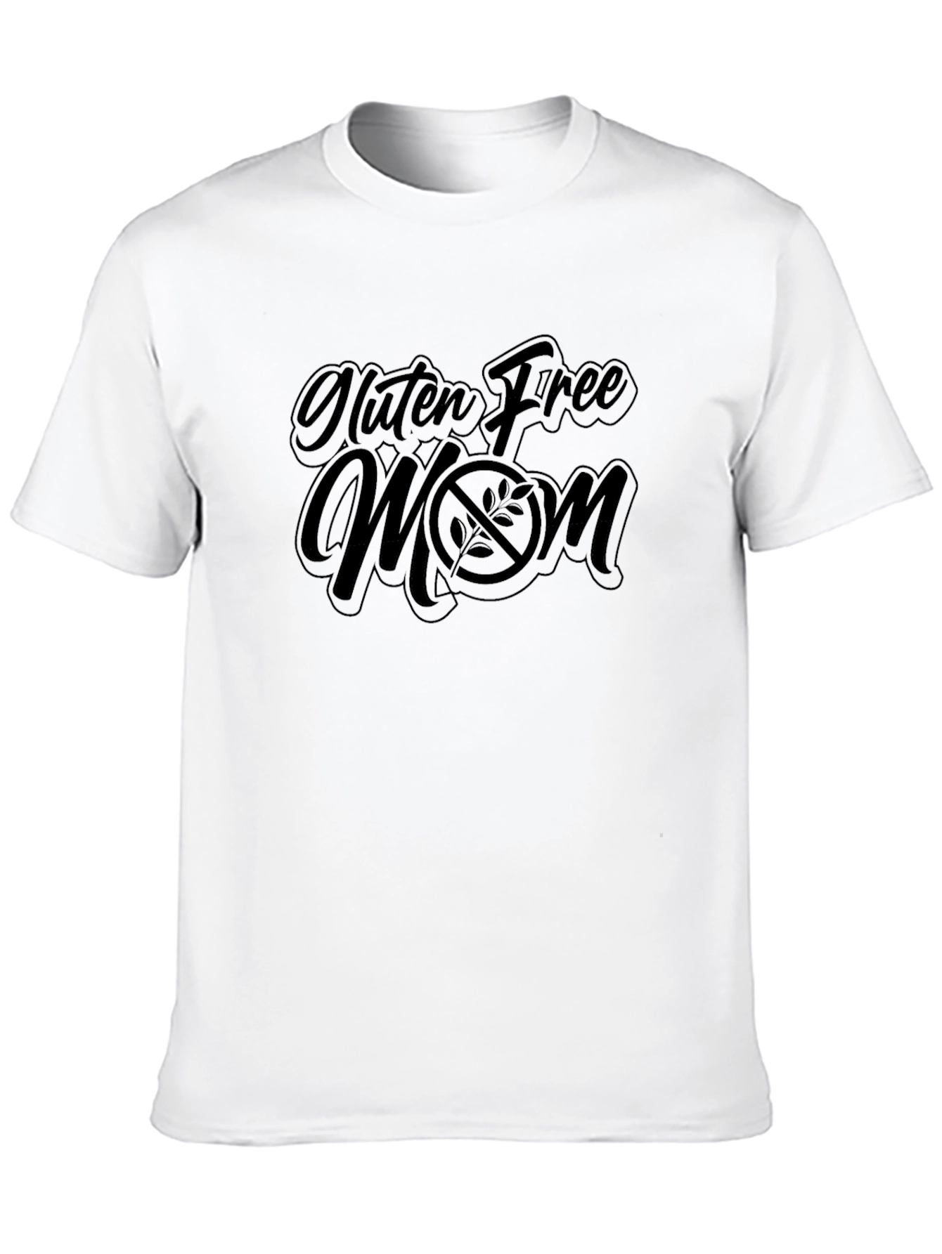 Gluten Free Mom Graphic T-Shirt - Black