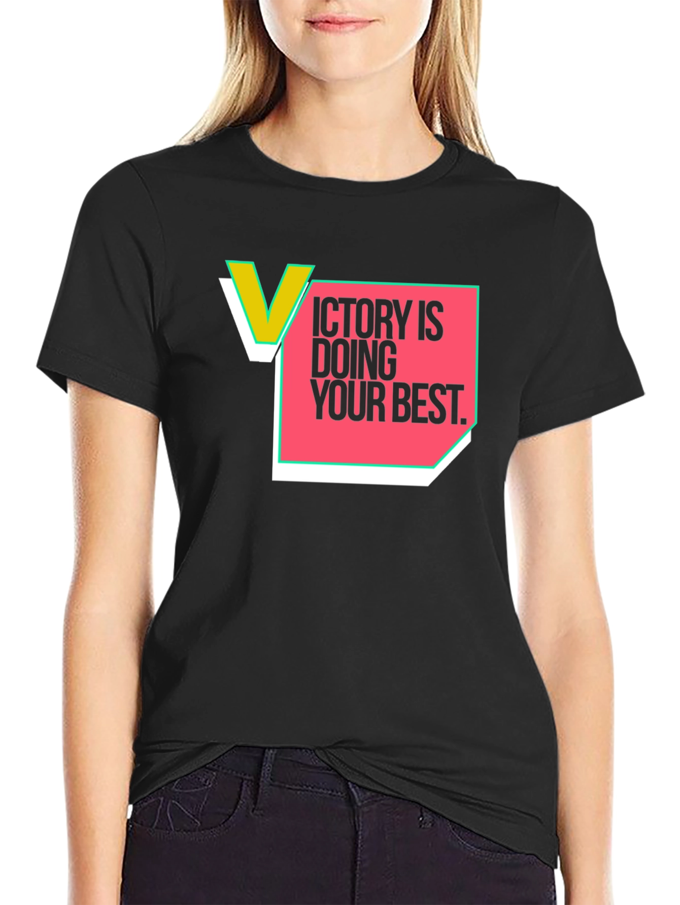 Victory is Doing Your Best Graphic Tee