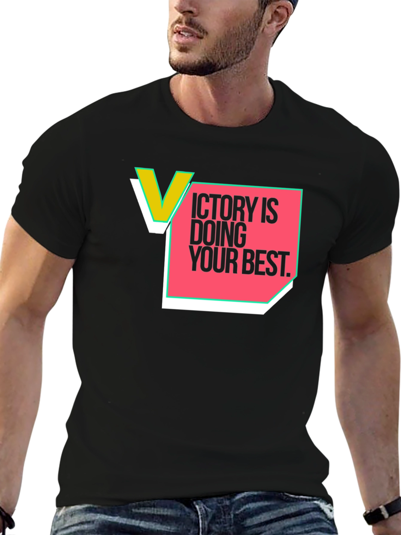 Victory is Doing Your Best Graphic Tee