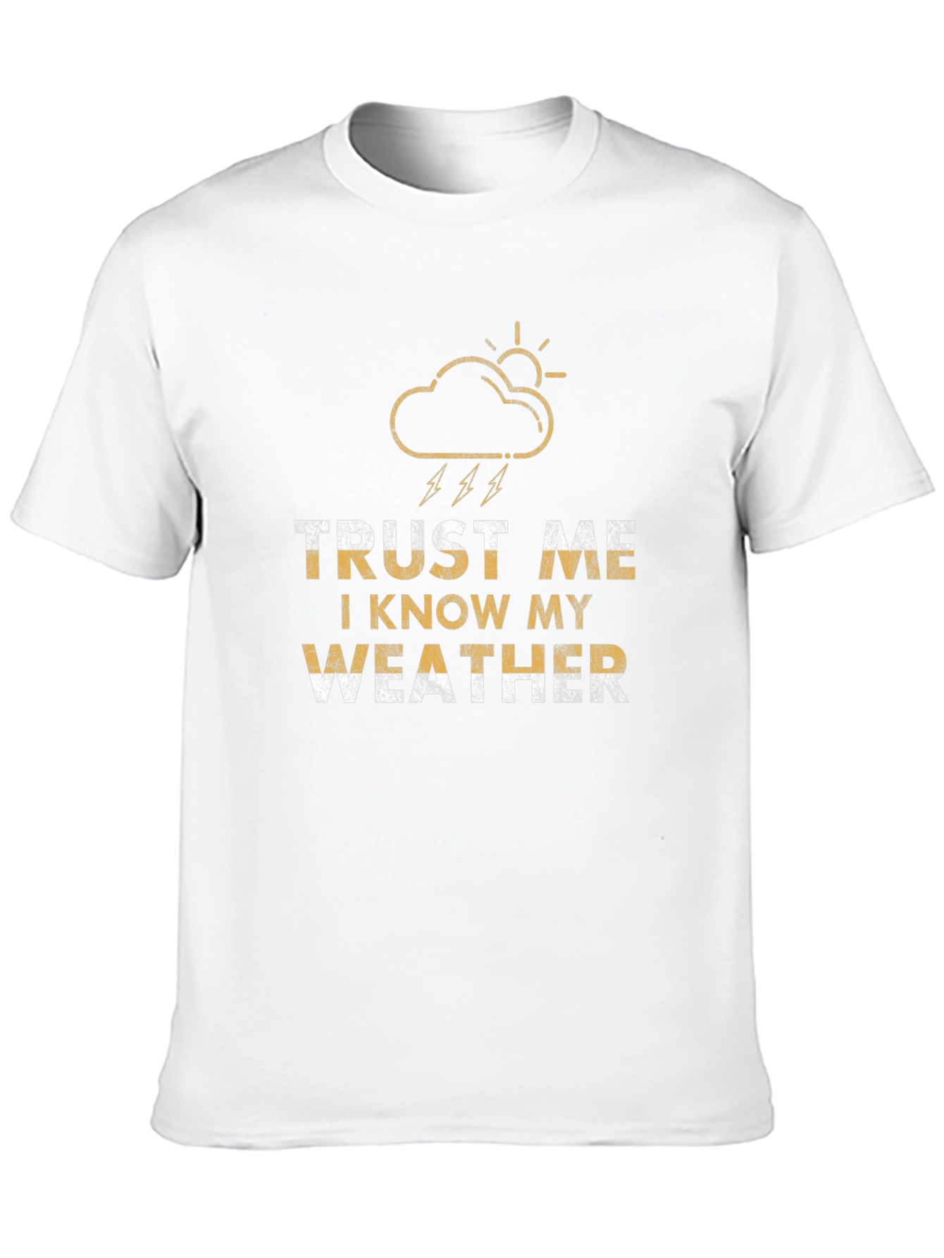 Trust Me I Know My Weather Graphic T-Shirt