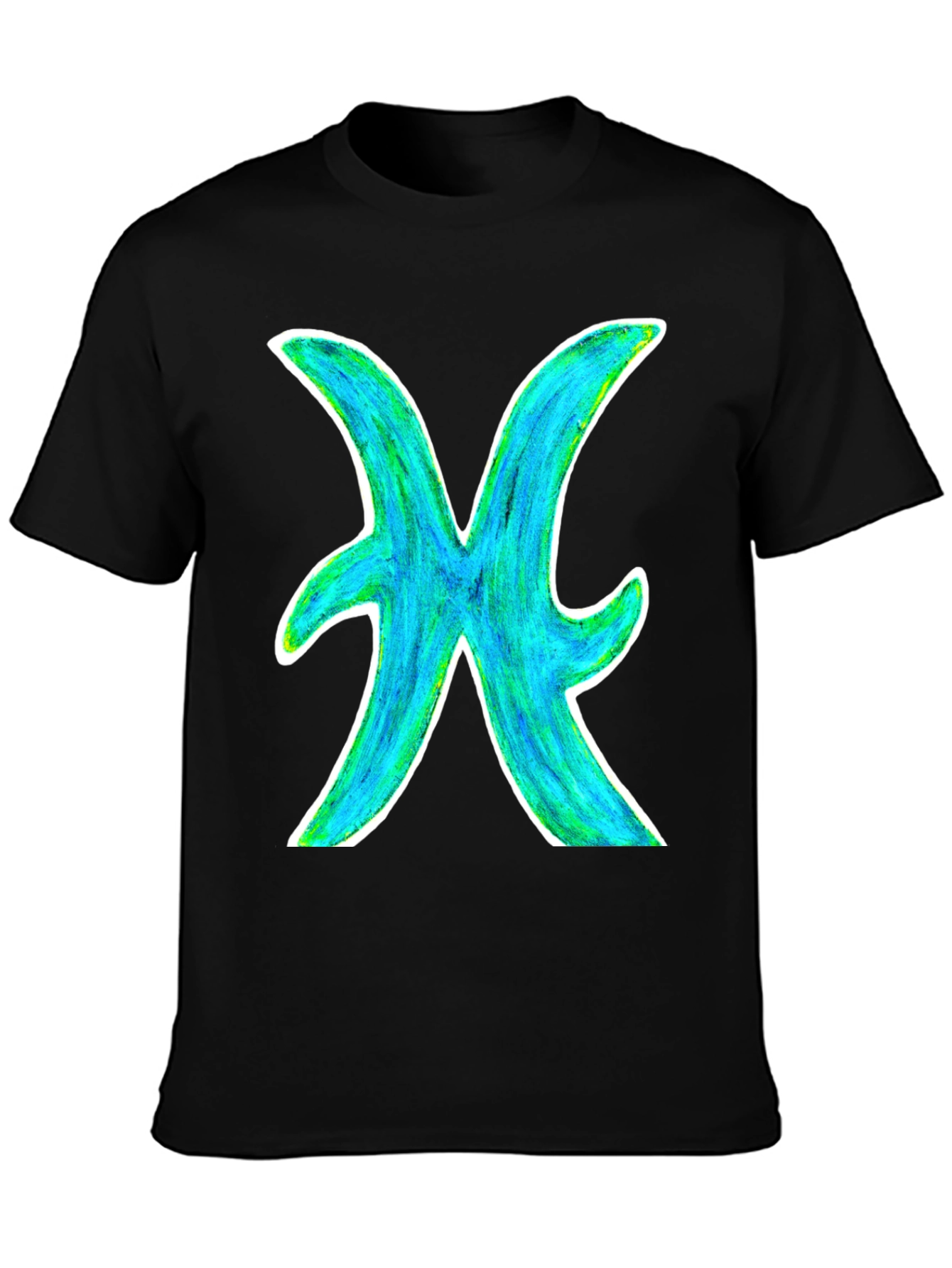 Pisces Zodiac Sign Graphic T-Shirt