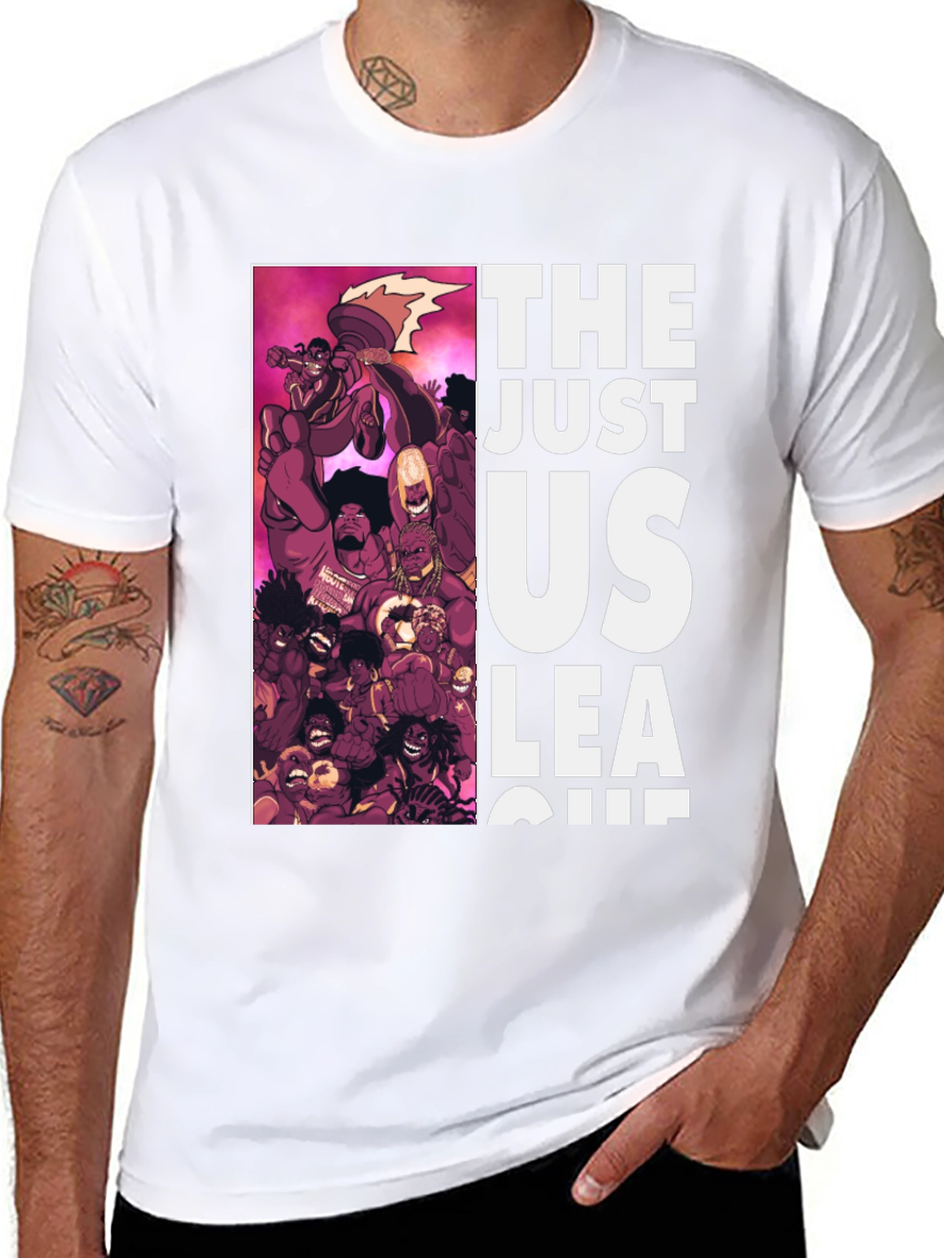 The Just Us League Graphic T-Shirt